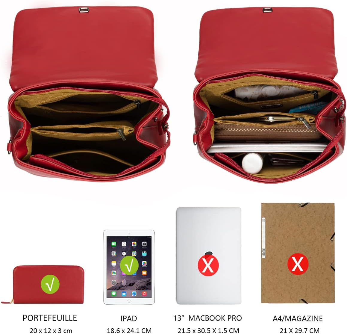 Thumbnail 5 de David Jones Sac Bandoulière Matelassé 26×18×12 cm