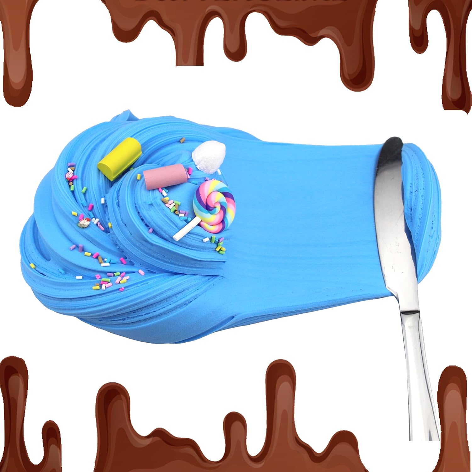 Thumbnail 2 de 8 Pack Butter Slime Kit for Kids: Stretchy, Non-Sticky DIY Slime Party Favors