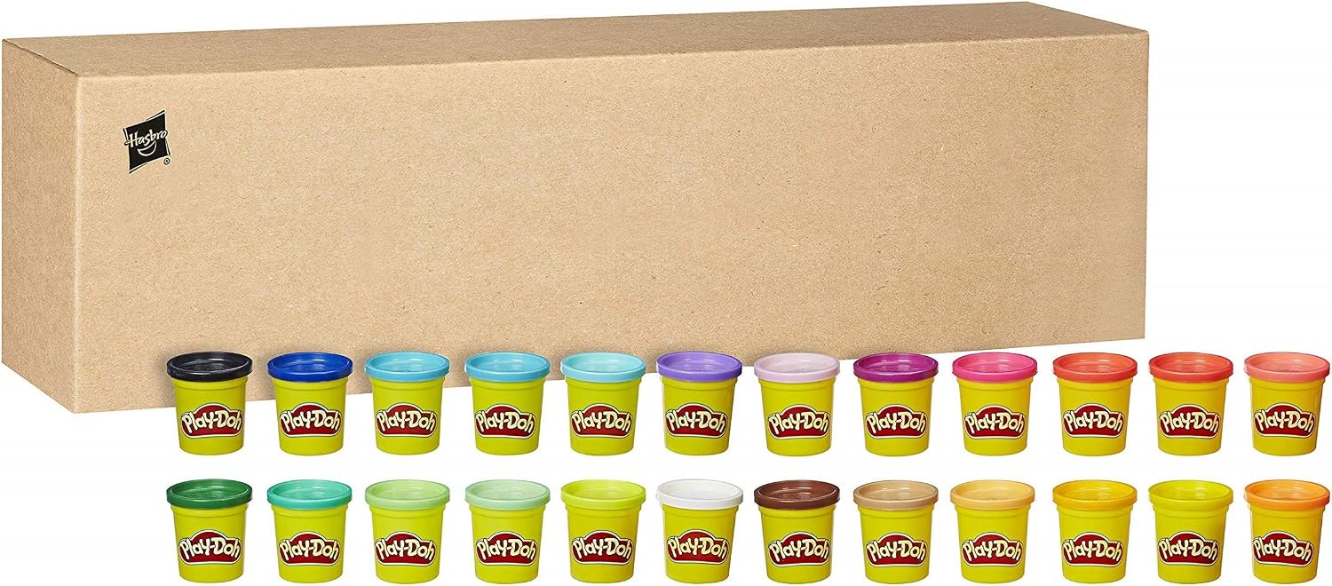 Detalle de Play-Doh 24-Pack Non-Toxic Modelling Set 🎨
