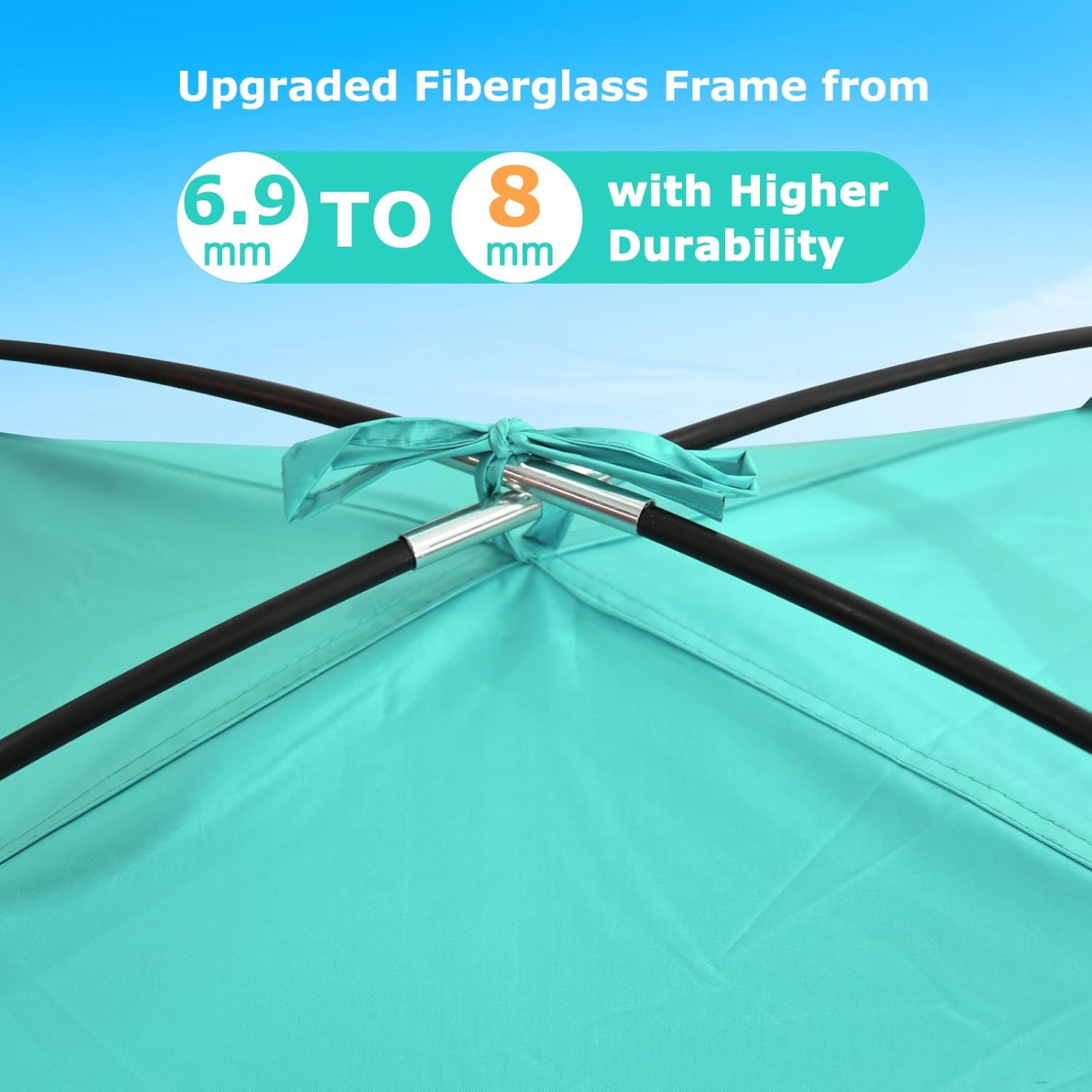 Detalle de COMMOUDS Beach Tent Sun Shelter for 3/4/6/8 Person