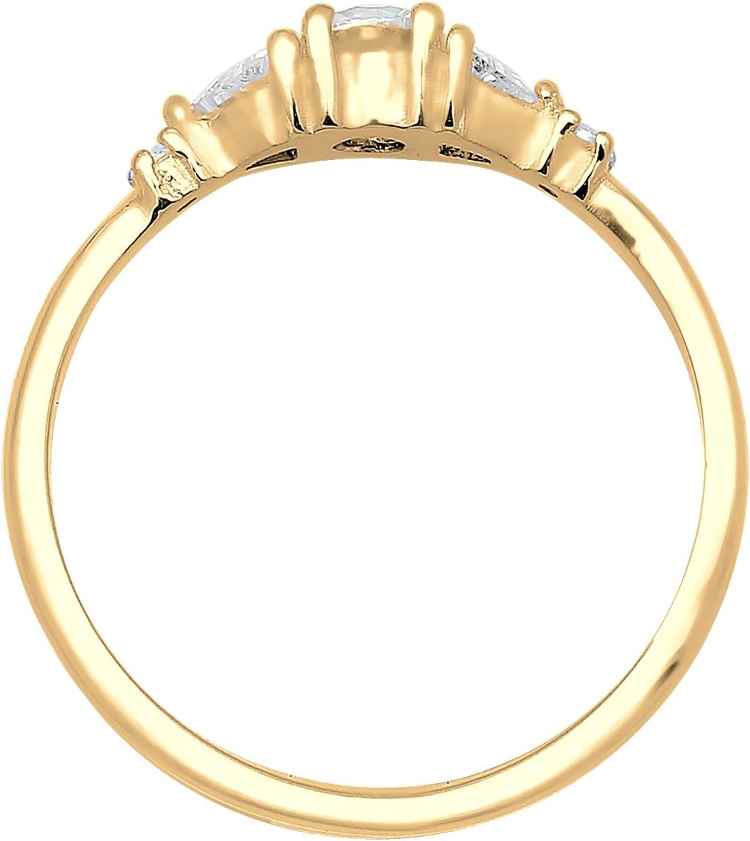 Thumbnail 2 de Elli PREMIUM Ring Damen Geo Silber
