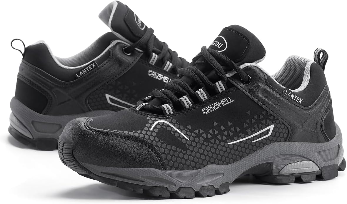 Detalle de LANGDU Scarpe da Trekking Uomo e Donna: Comfort, Impermeabili e Traspiranti per Escursionismo
