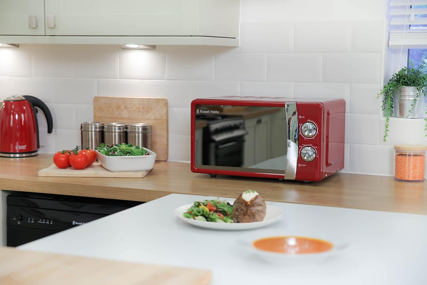 Thumbnail 3 de Russell Hobbs RHMM701R 17 L microwave