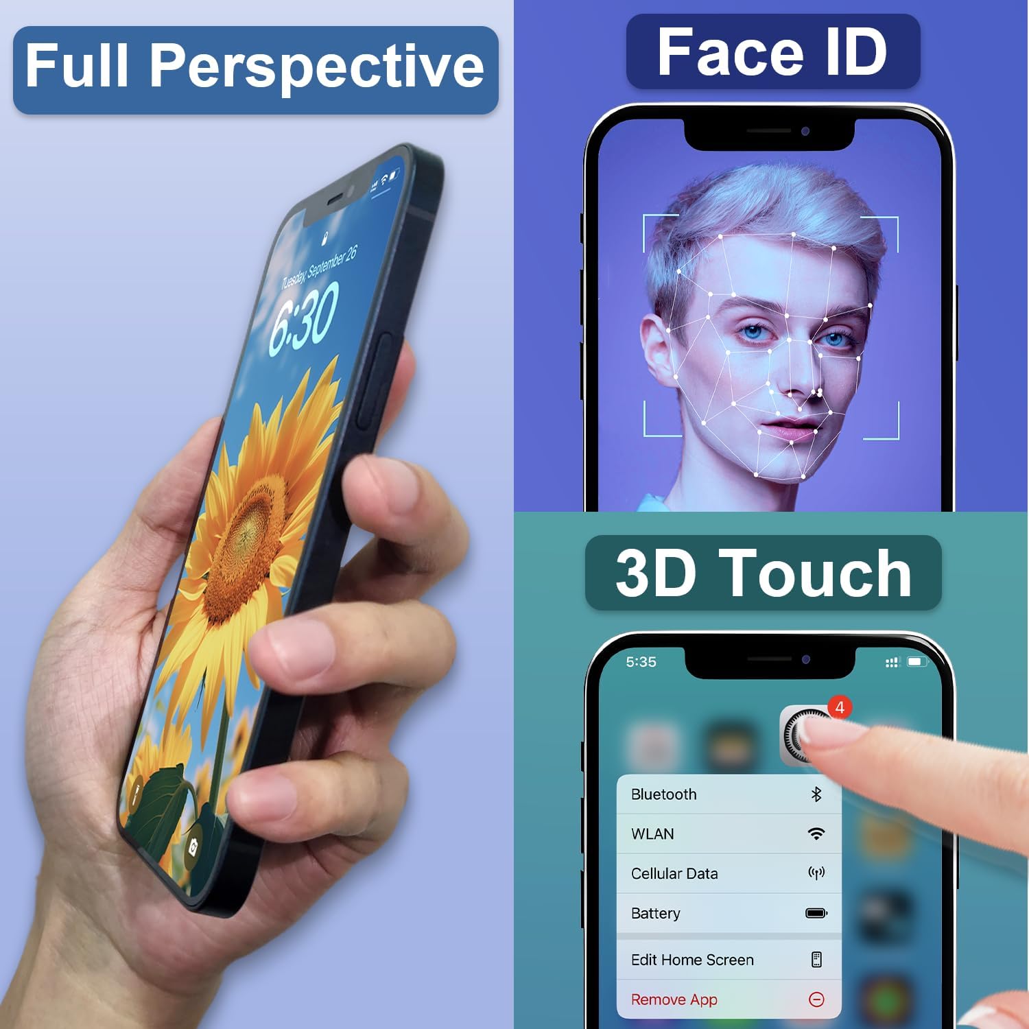 Thumbnail 4 de Brinonac iPhone 12/12 Pro Screen Replacement