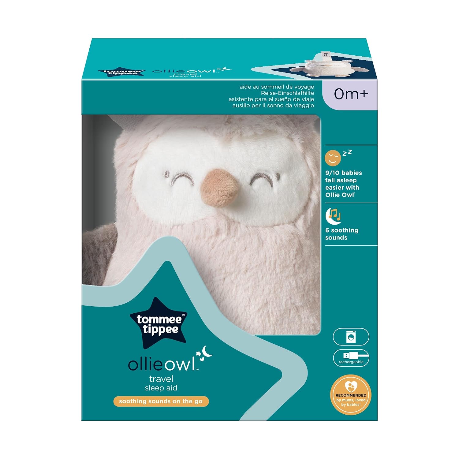 Detalle 2 de OllieOwl Mini Einschlafhilfe mit 72 Stunden