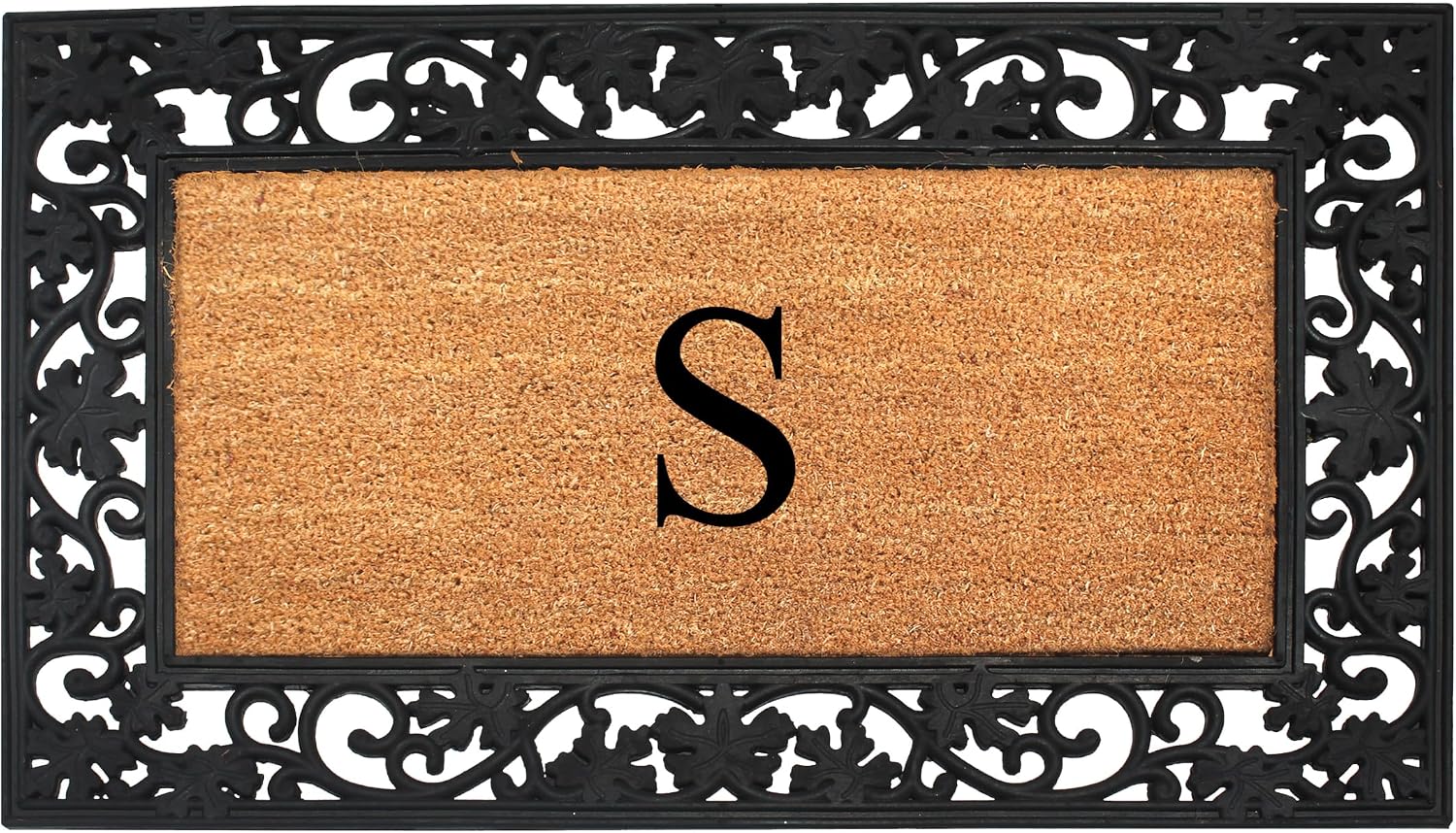 Detalle de A1 HOME COLLECTIONS Coir Doormat, 23" x 38