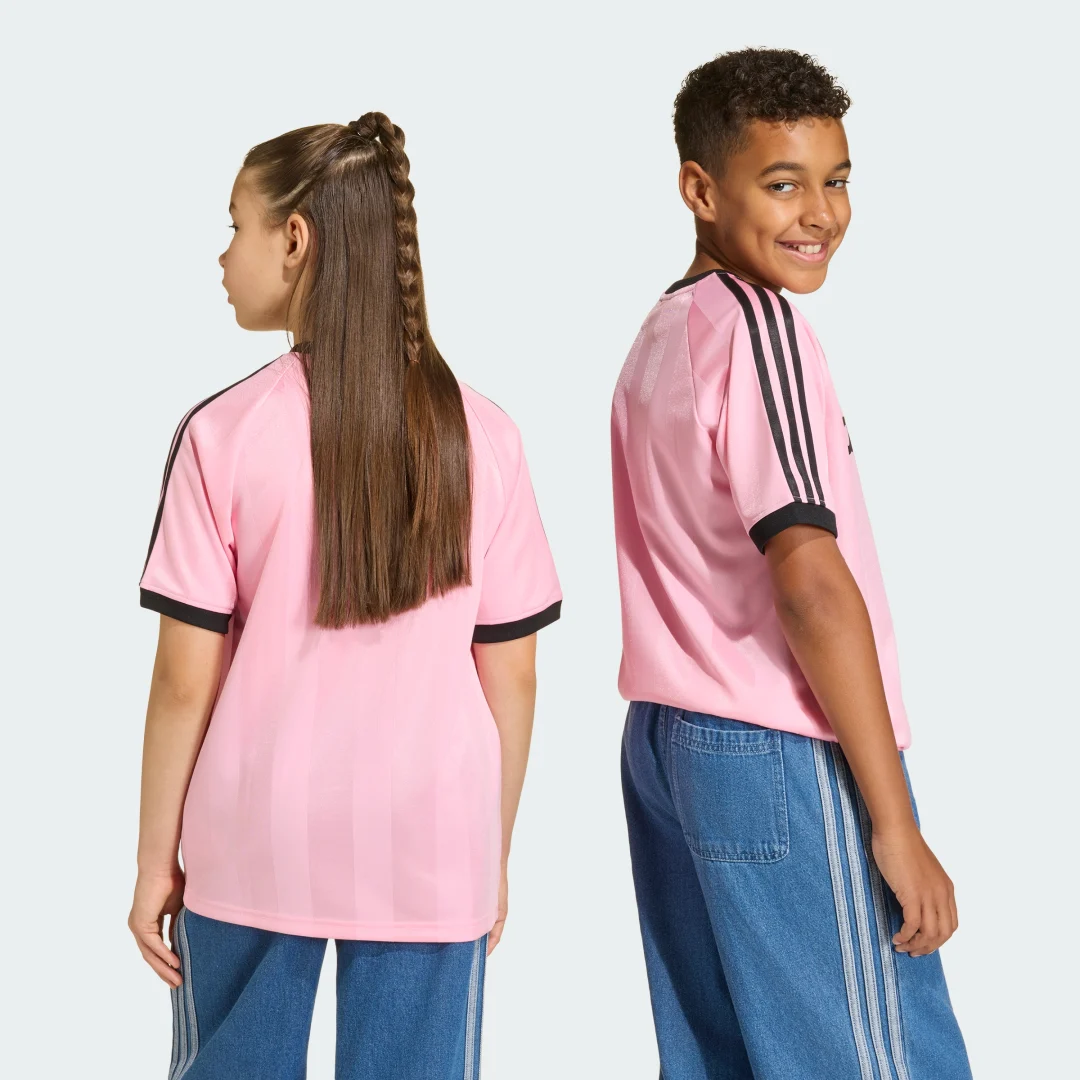 Detalle 2 de Camiseta de punto holgada de Adidas, rosa