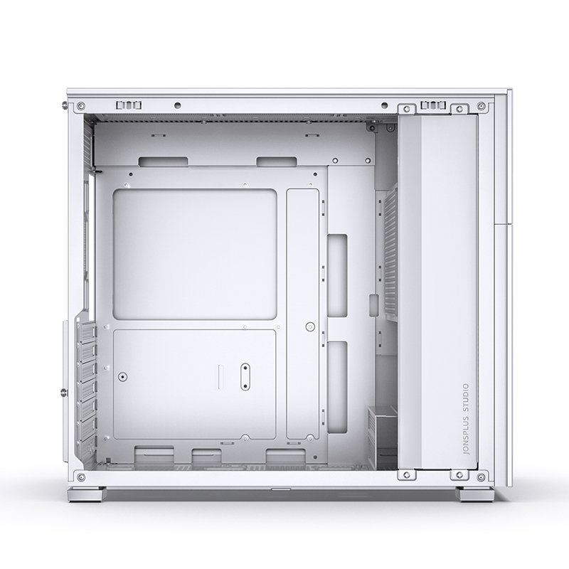 Detalle de Jonsbo D41 MESH (Blanco) Chasis ATX / MicroATX / Mini-ITX con panel frontal mallado