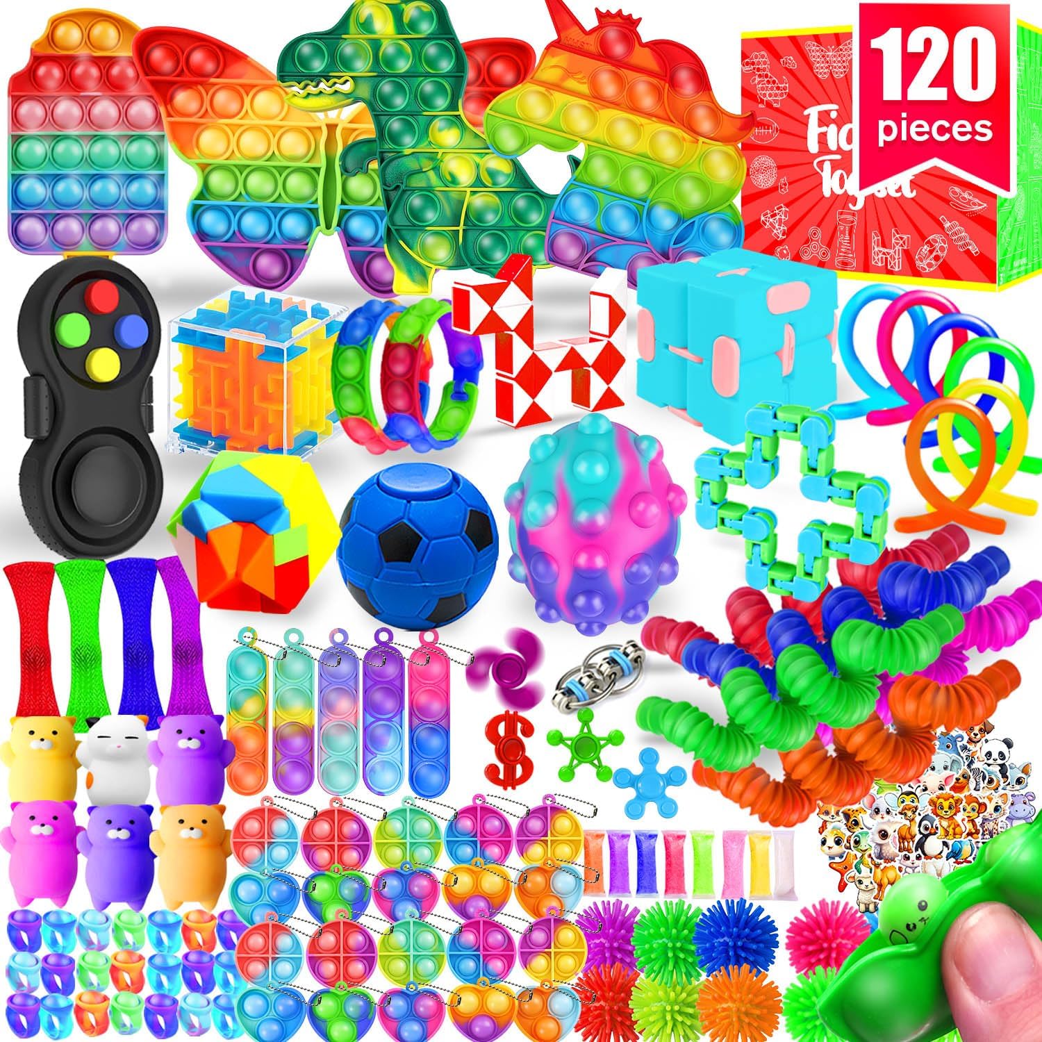 Thumbnail 4 de Fidget Toys 126-Pack Sensory Toys for Kids