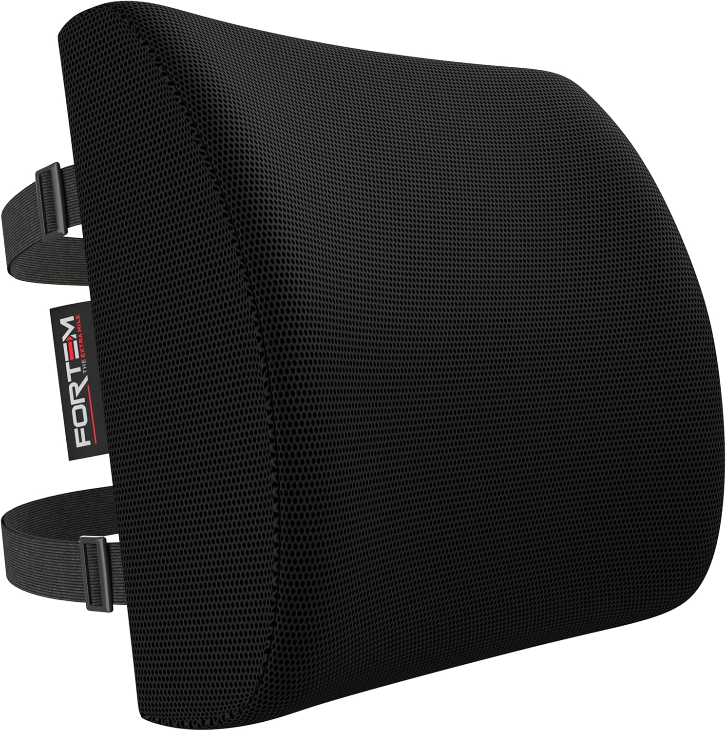 Detalle de FORTEM Lumbar Support Cushion with Memory Foam & Adjustable Straps