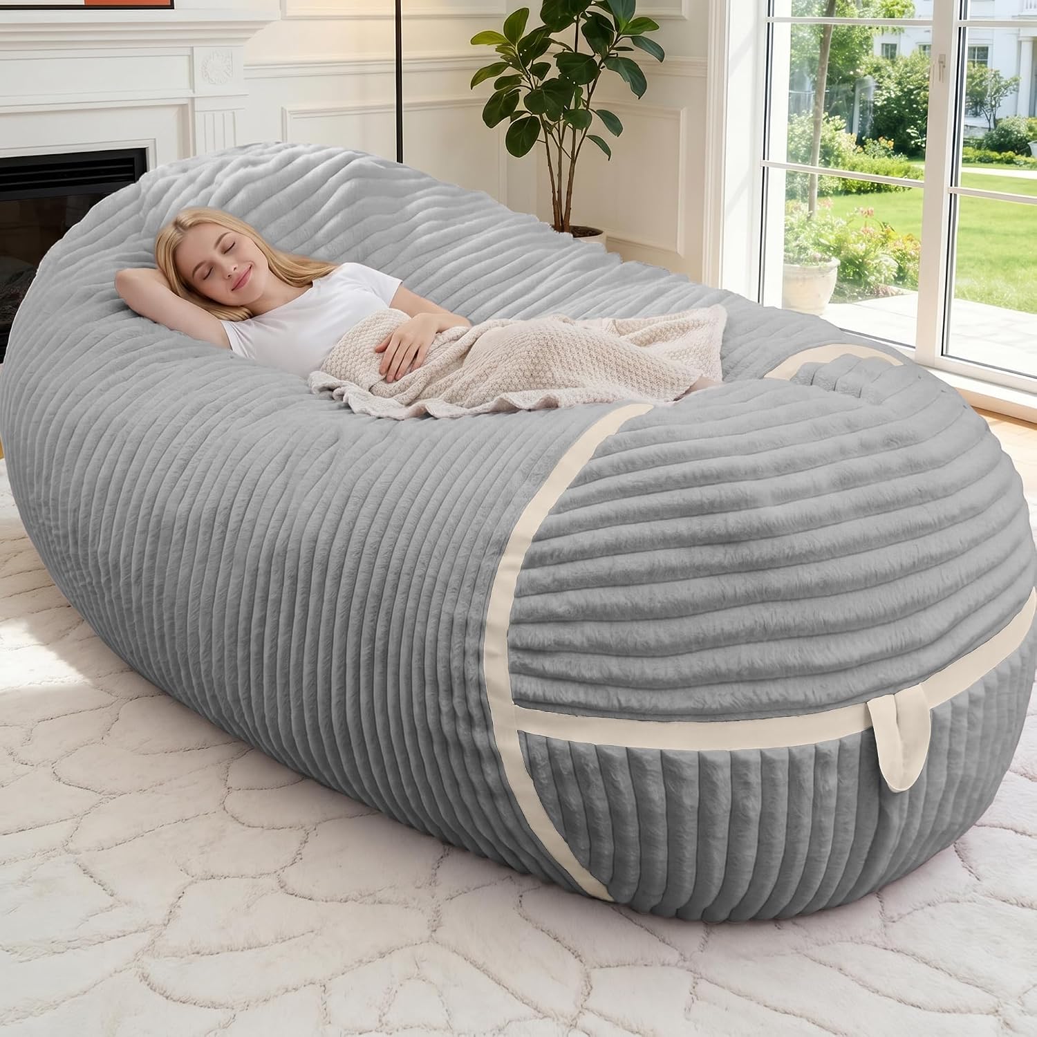 Detalle de HABUTWAY Bean Bag Chair 6FT