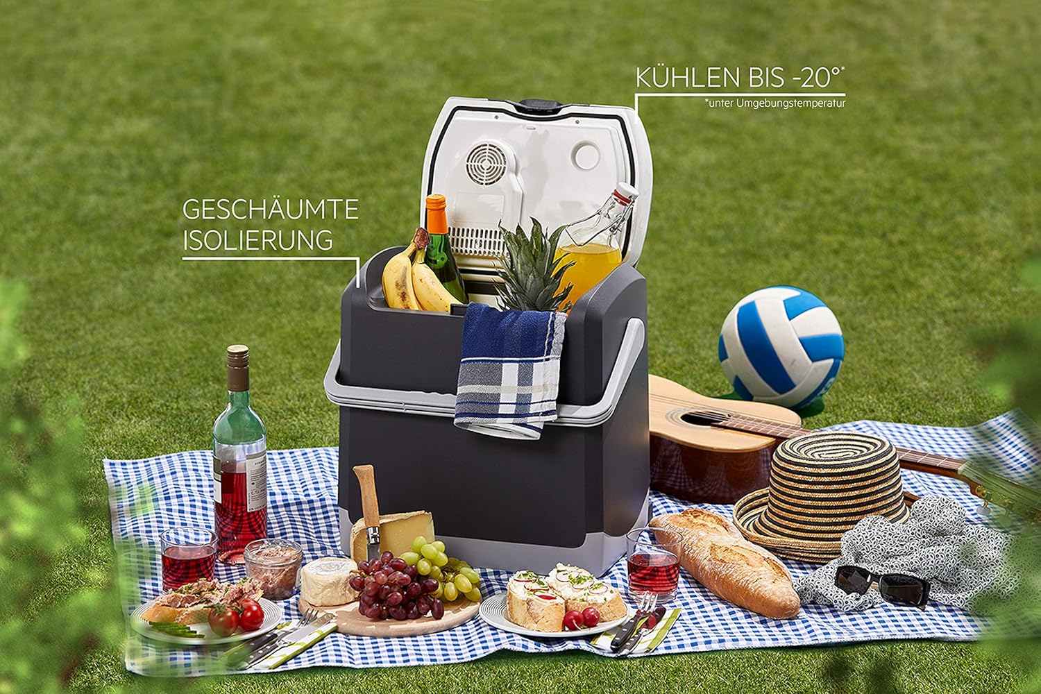 Thumbnail 2 de AEG KK20 Thermoelektrische Kühlbox – 20 Liter, 12V/230V, für Auto, Reise und Camping