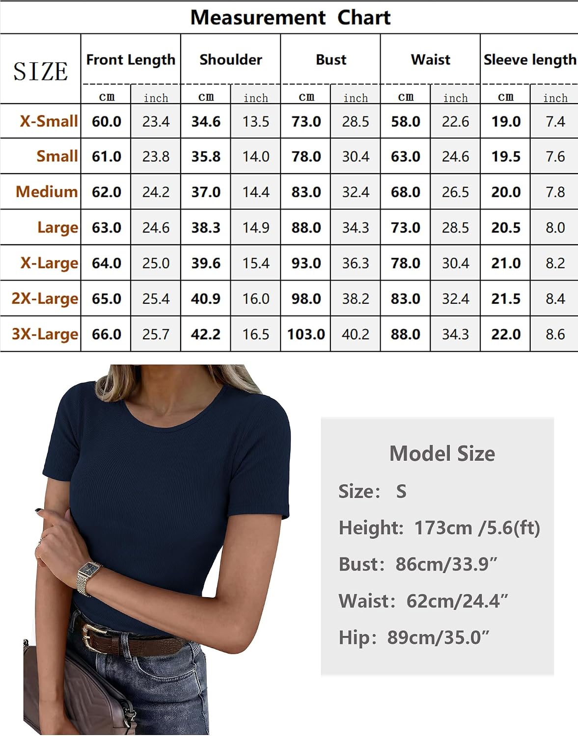 Thumbnail 5 de Aottori ribbed tee shirt, 92% viscose
