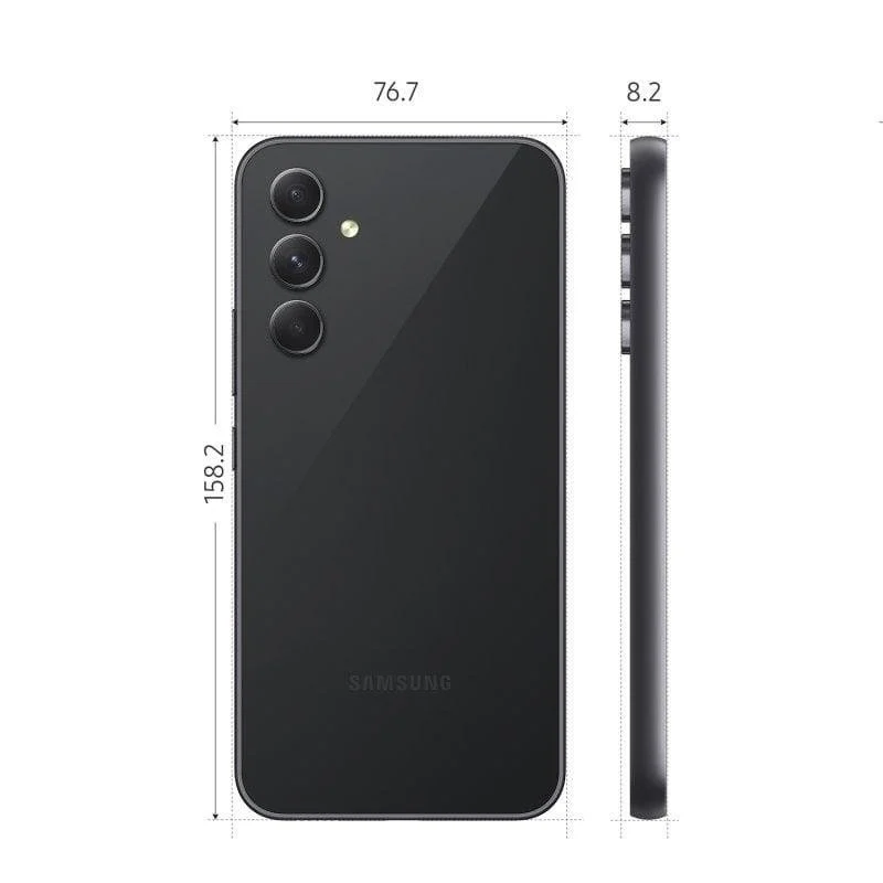 Detalle de Samsung Galaxy A54 5G 8GB/128GB, Negro, 6.4" Super AMOLED