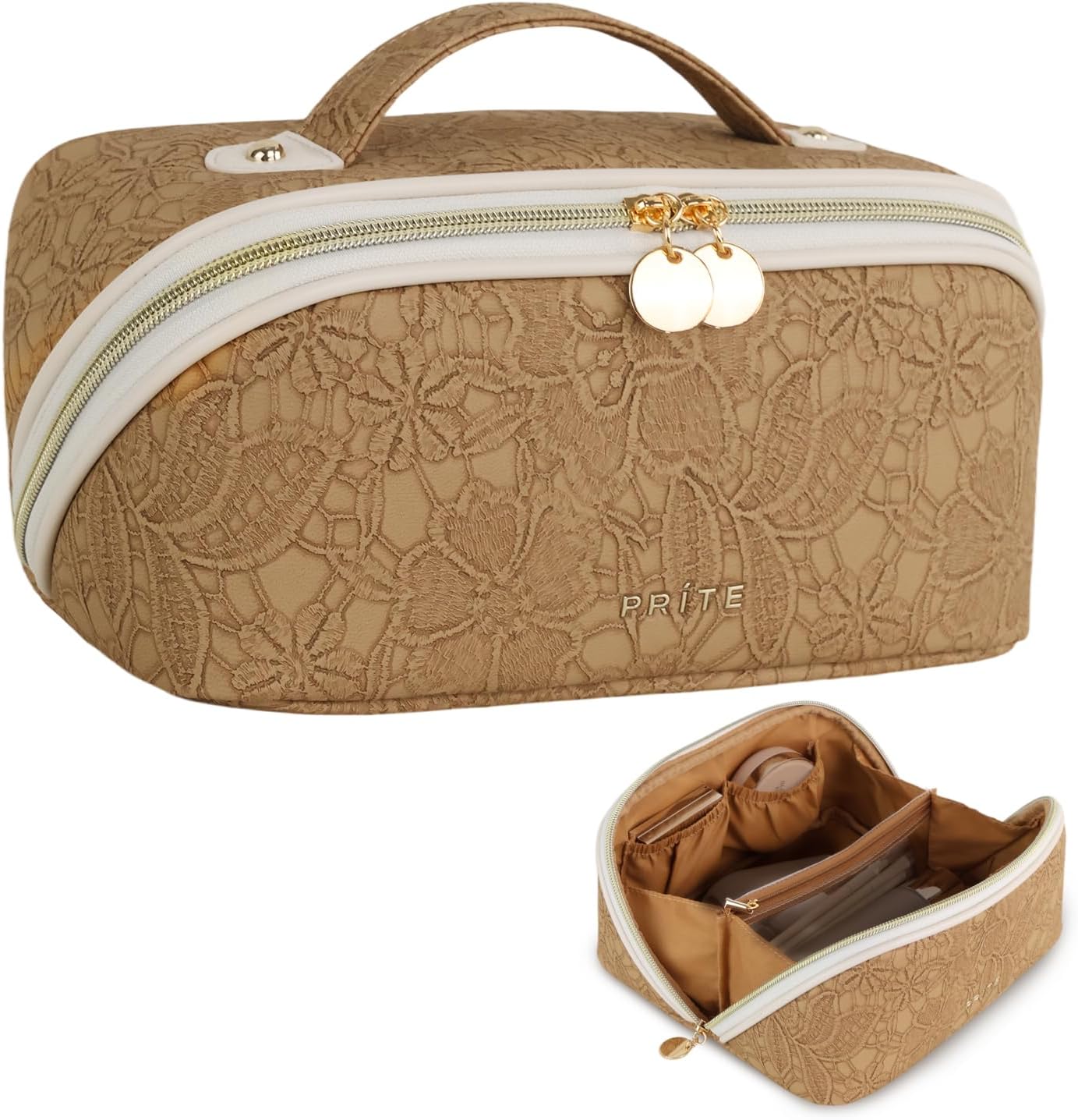 Thumbnail 5 de Prite Large Capacity Makeup Bag, Waterproof 1pc