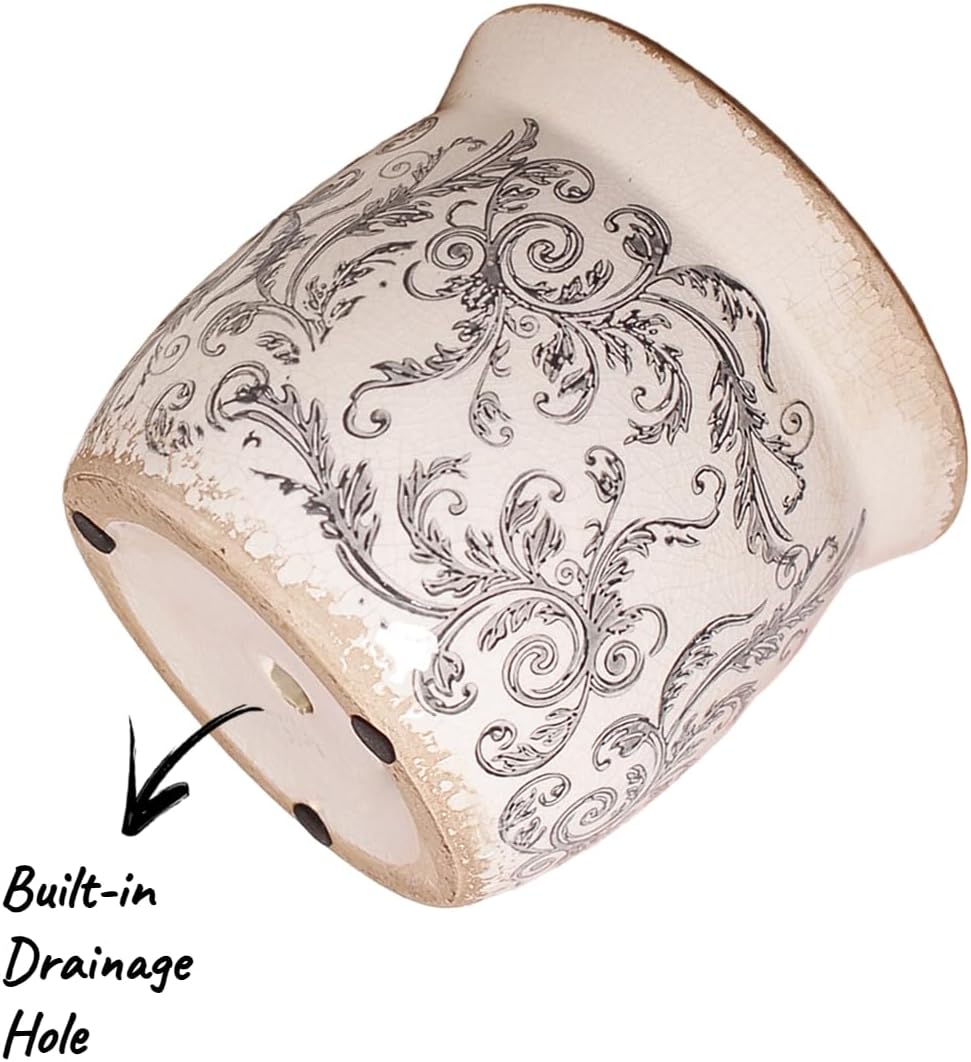 Detalle 2 de Ceramic Planter 6.21 Inch
