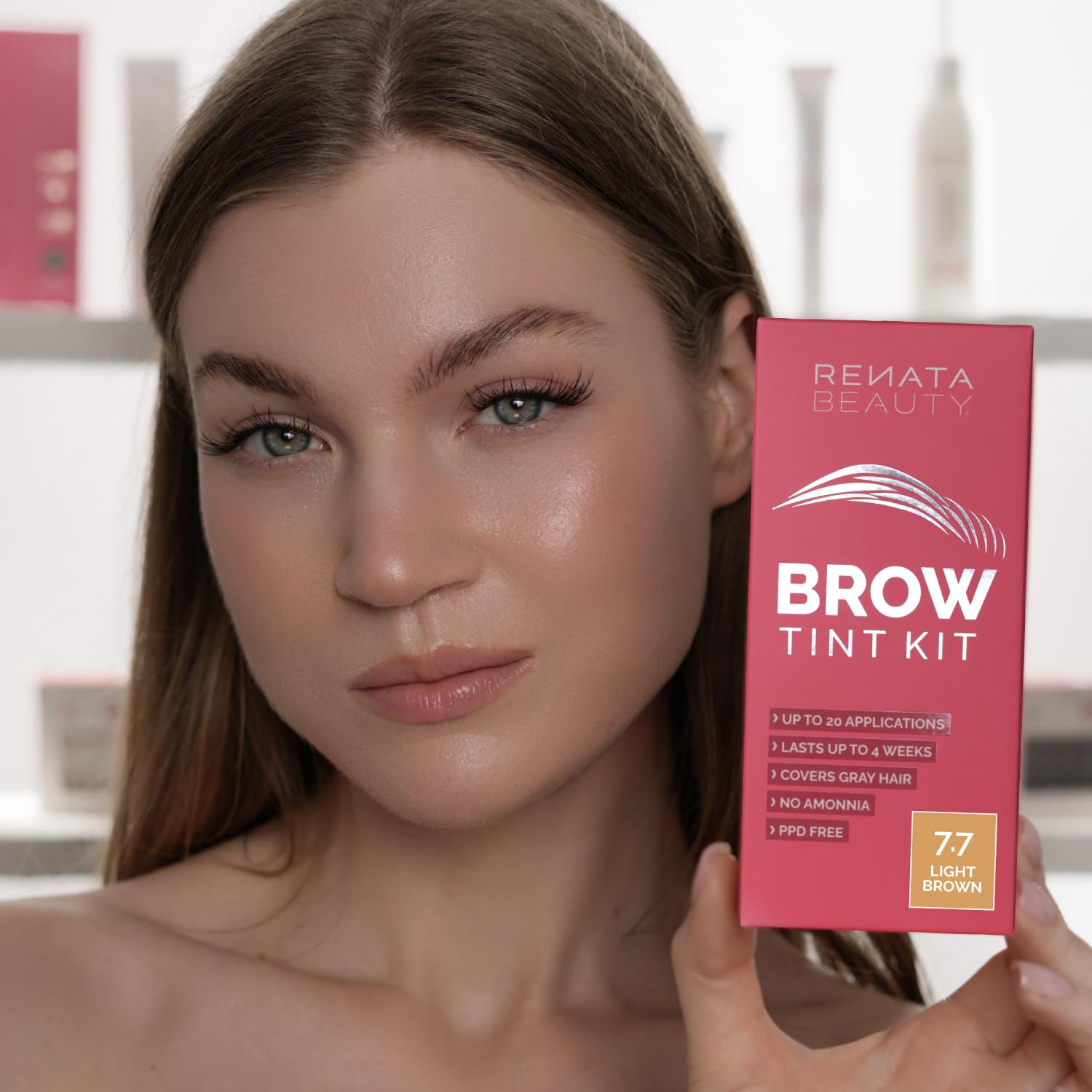 Thumbnail 6 de Renata Beauty Augenbrauenfarbe Set (inkl. Entwickler & Stylingbürste) – Brow Färbeset Schwarz