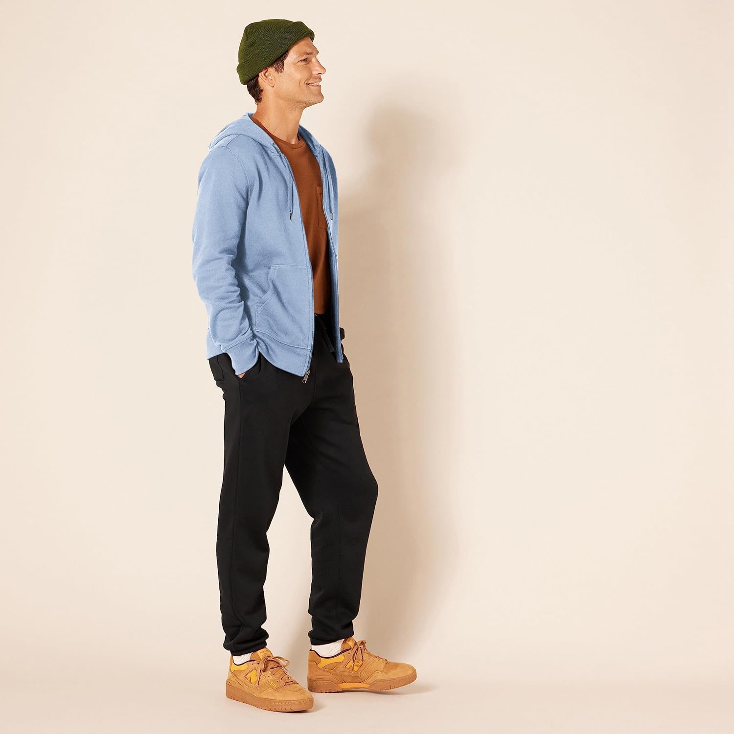 Thumbnail 3 de Amazon Essentials Men’s Full-Zip Fleece Hoodie (Big & Tall)