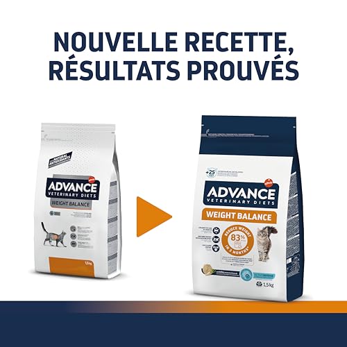 Thumbnail 1 de Advance Weight Balance Croquettes pour chats adultes — 1,5 kg, Affinity ADVANCE VETERINARY DIETS