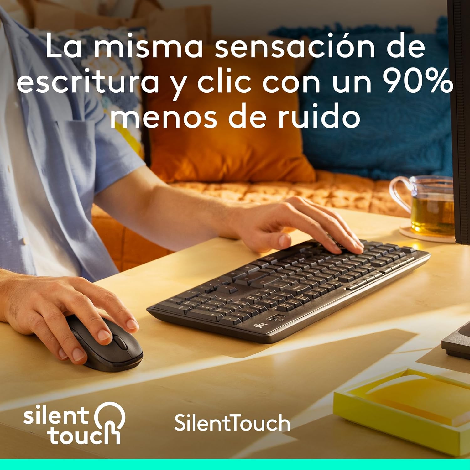 Thumbnail 2 de Logitech MK295 Silent Combo Teclado y Ratón Inalámbricos