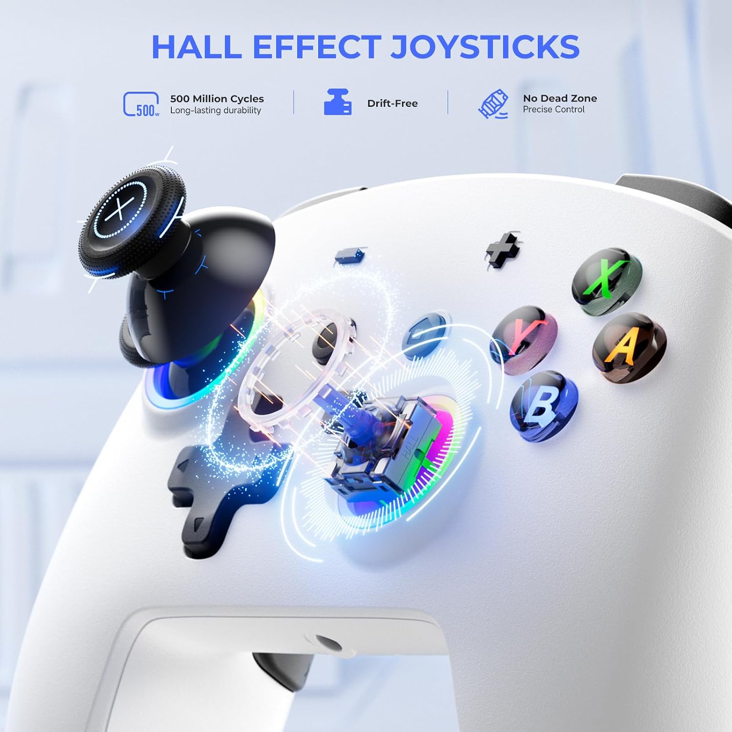 Thumbnail 3 de ECHTPower Switch 2 Pro Controller: Hall Effect Joysticks, One-Key Wake-Up, and Turbo for Switch 2/ OLED/ Lite