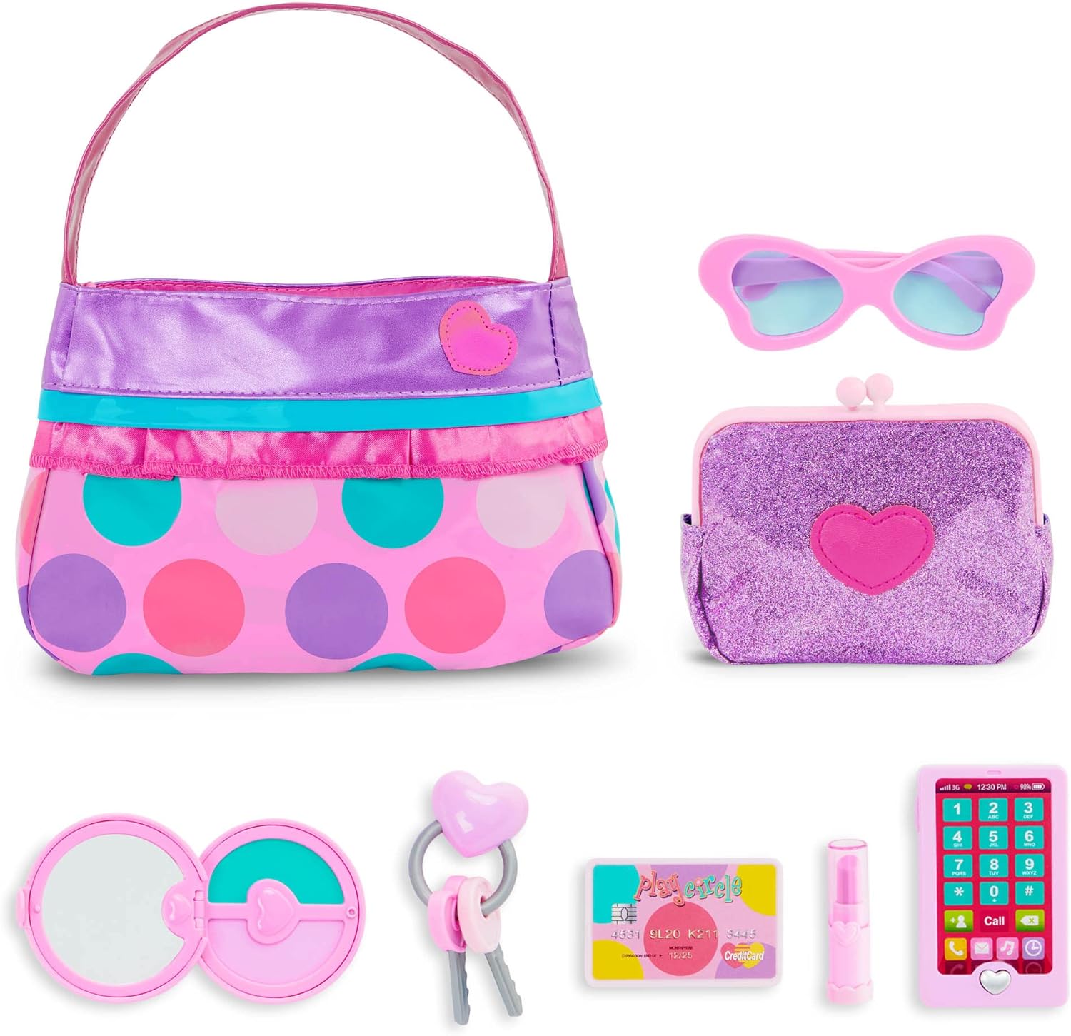 Thumbnail 4 de Battat Play Circle Set de Maquillaje y Moda Infantil 👑