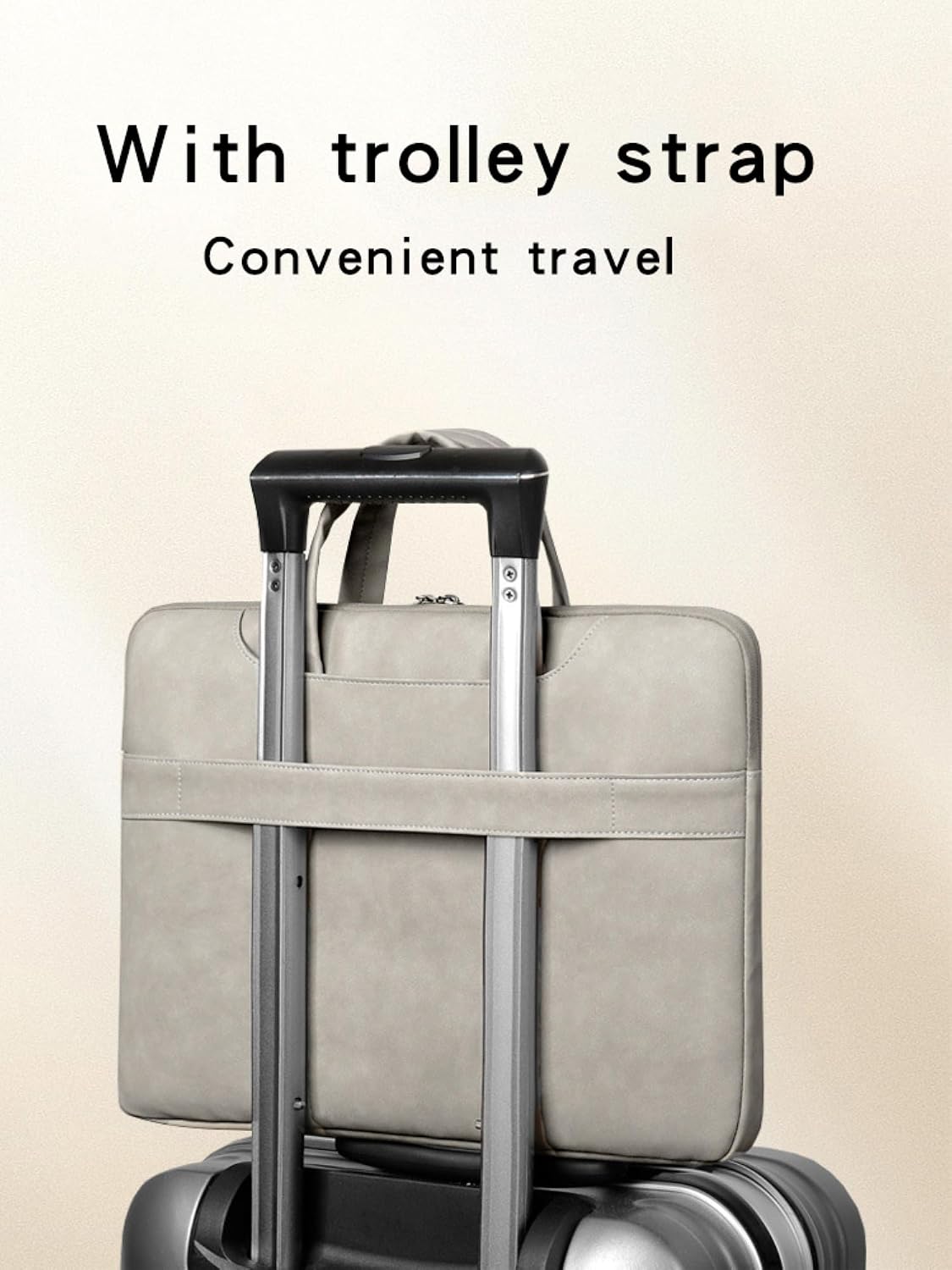 Detalle de Travel Laptop Handbag 15 to 16 Inch Water Repellent