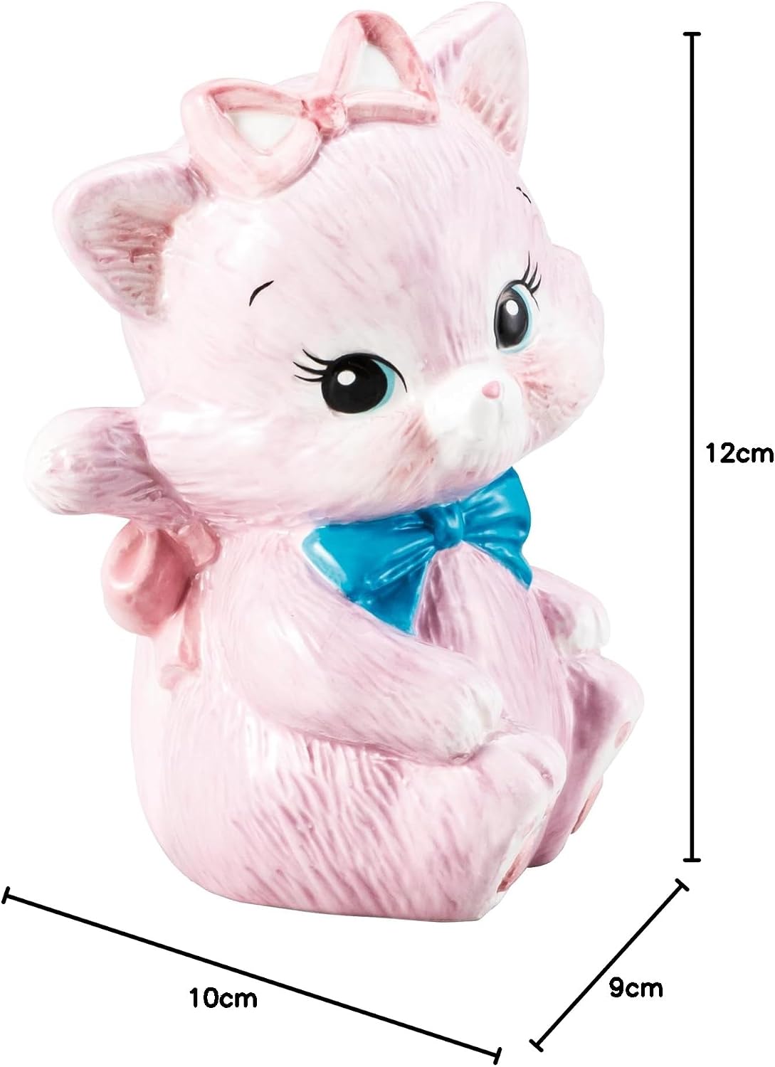 Detalle de Swimmer SAN4737-3 Camie Ceramic Money Box, Pink, 10 x 9 x 12 cm