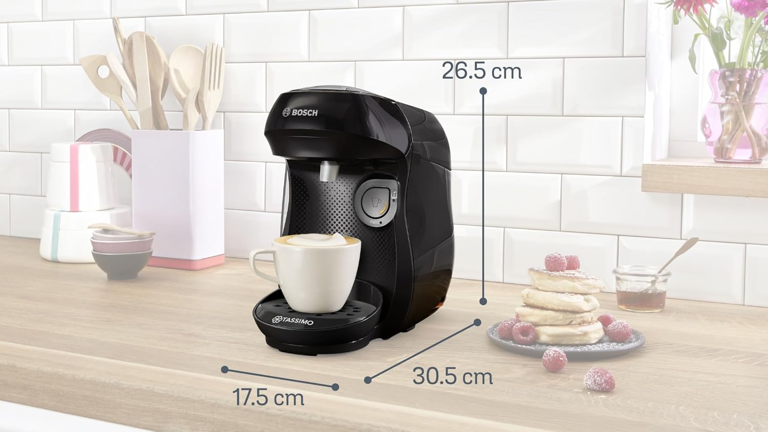 Thumbnail 3 de Bosch Tassimo Happy TAS102EA : cafetière multi-boissons OneTouch jusqu’à 70 boissons
