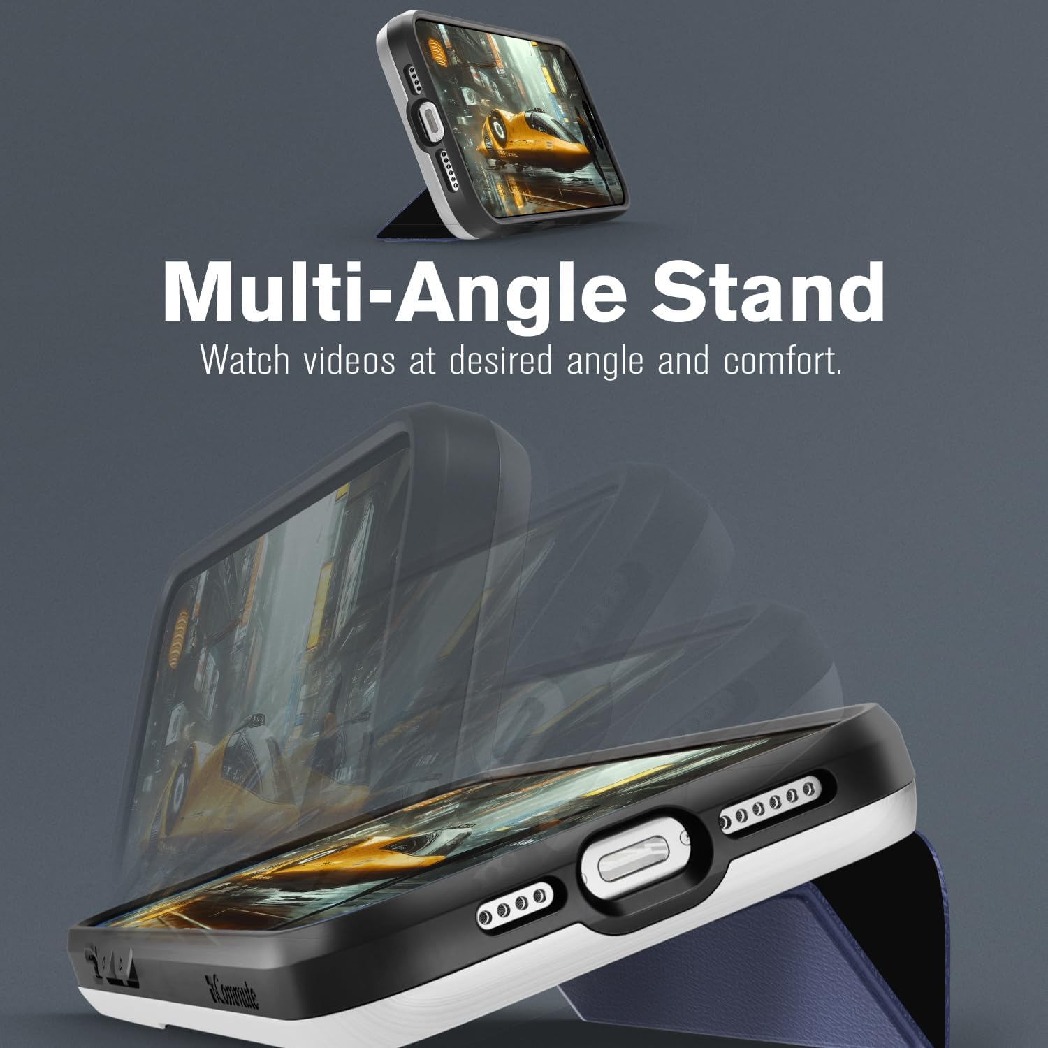 Thumbnail 3 de VENA vCommute for iPhone 17 Pro Max Wallet Case with Kickstand
