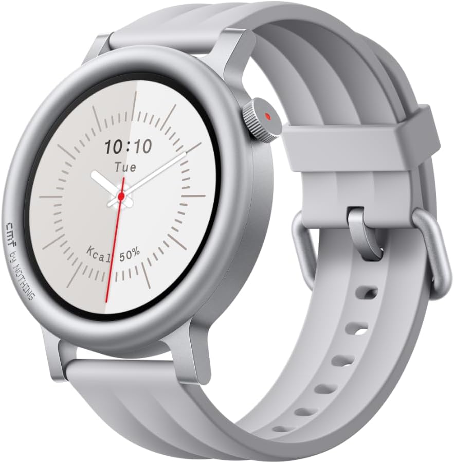Detalle de CMF by Nothing smartwatch with 1.43-inch display