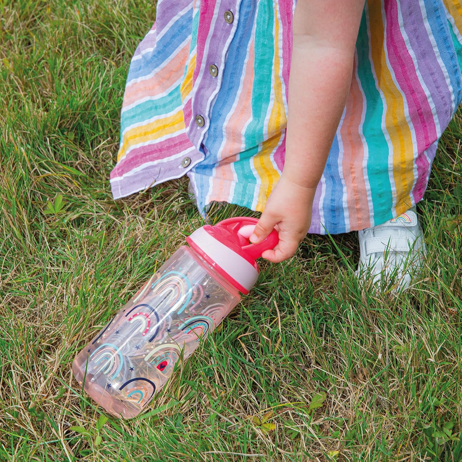 Thumbnail 3 de Nuby Sippy Cup, Rainbows, 540 ml (Pack of 2)