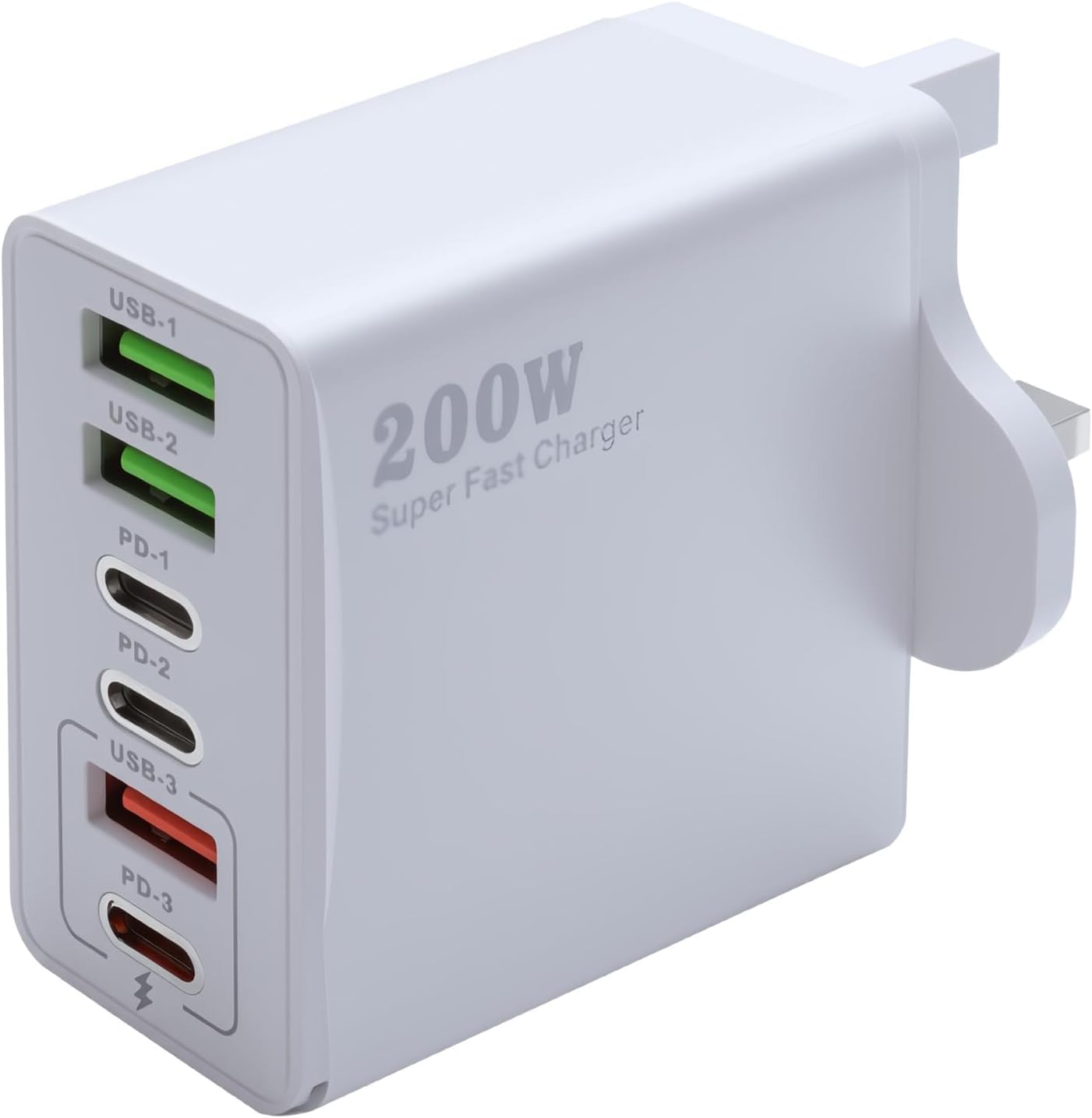 Thumbnail 6 de 200W USB C Charging Station with 6 Ports