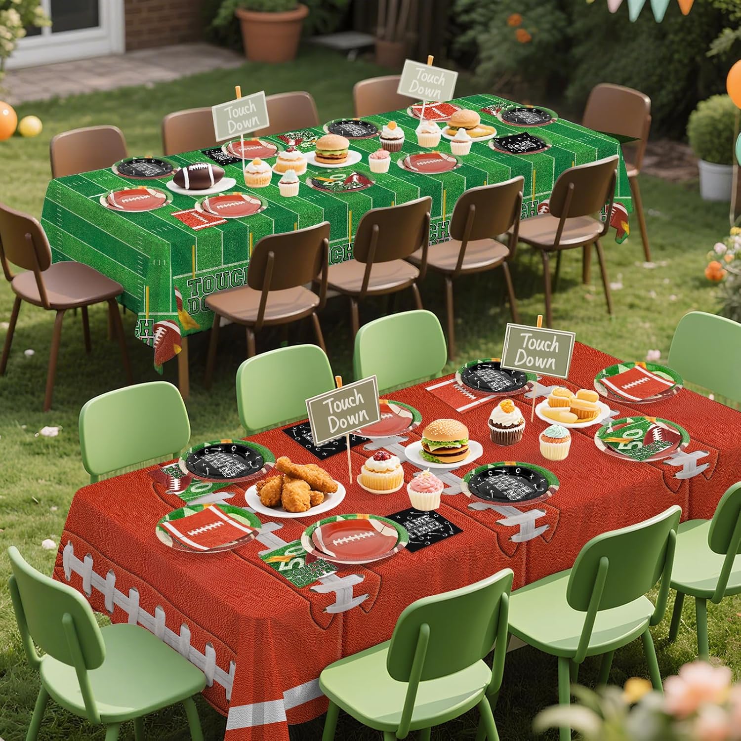 Thumbnail 5 de Football Party Decorations Kit for 24 🎉