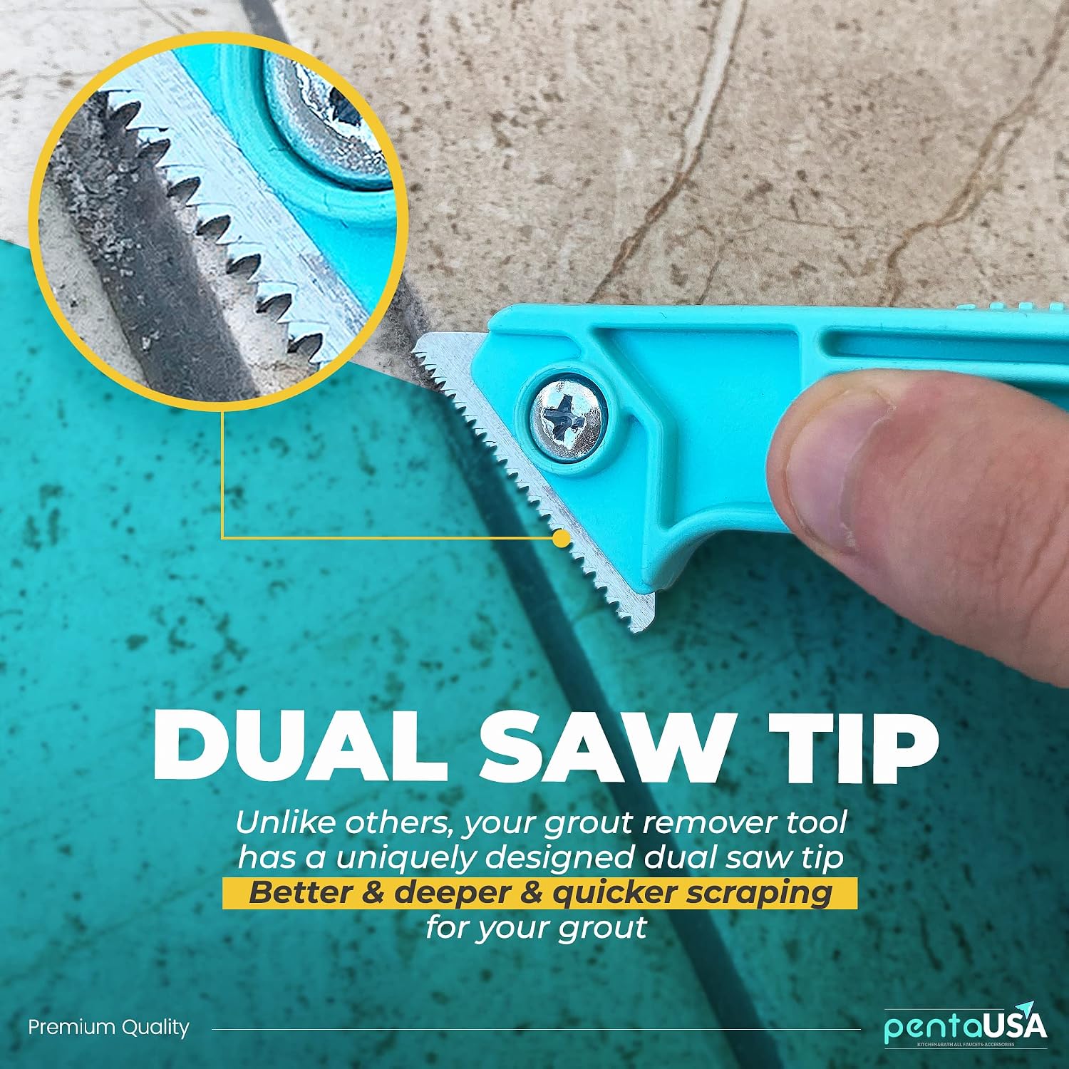 Detalle 2 de PentaUSA Grout Removal Tool 2 blades ๐