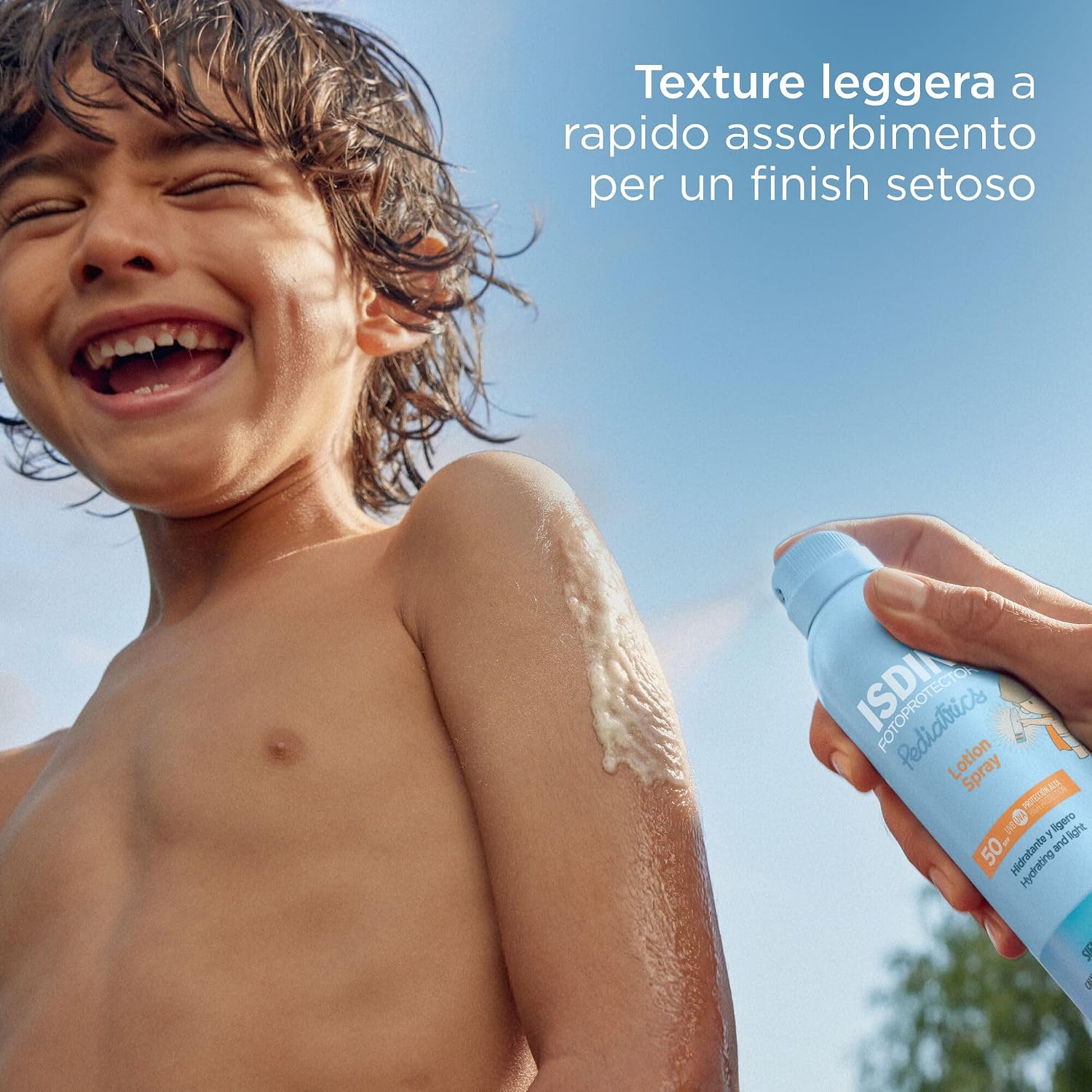 Detalle de ISDIN Pedriatics SPF 50 spray 250 ml