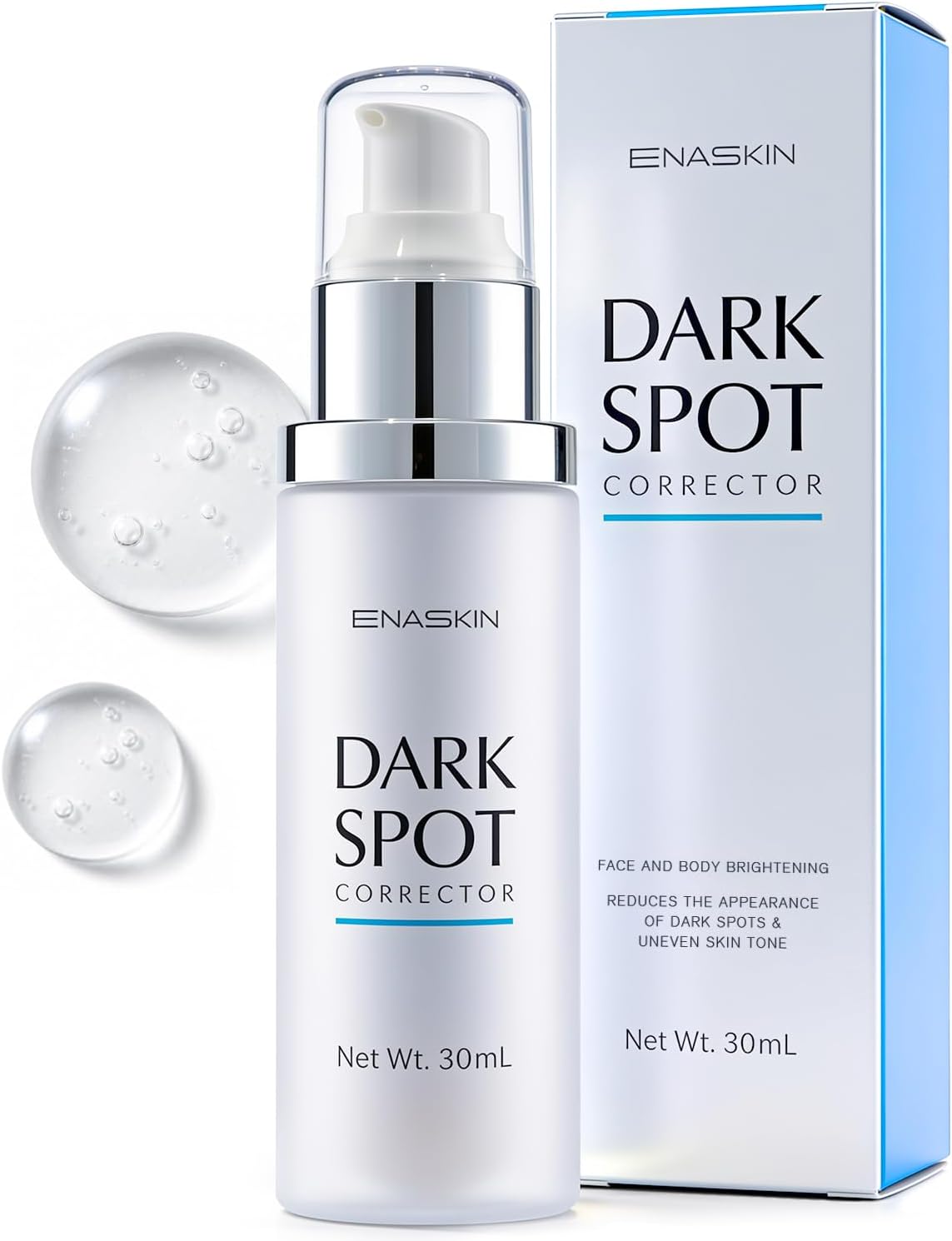 Detalle de EnaSkin Dark Spot Corrector Serum for Face & Body, Niacinamide, 30 mL