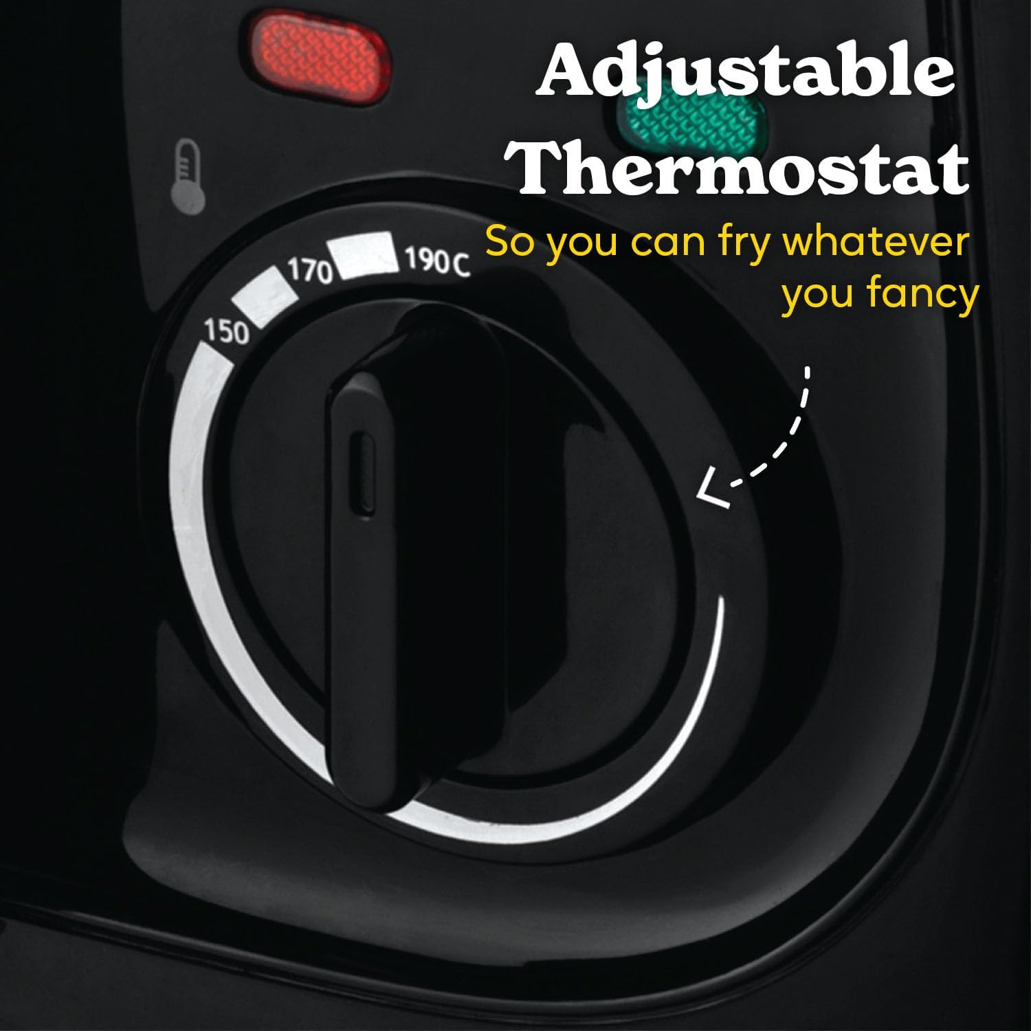 Thumbnail 2 de Russell Hobbs Electric Deep Fat Fryer (2.5L) with carbon odour filter