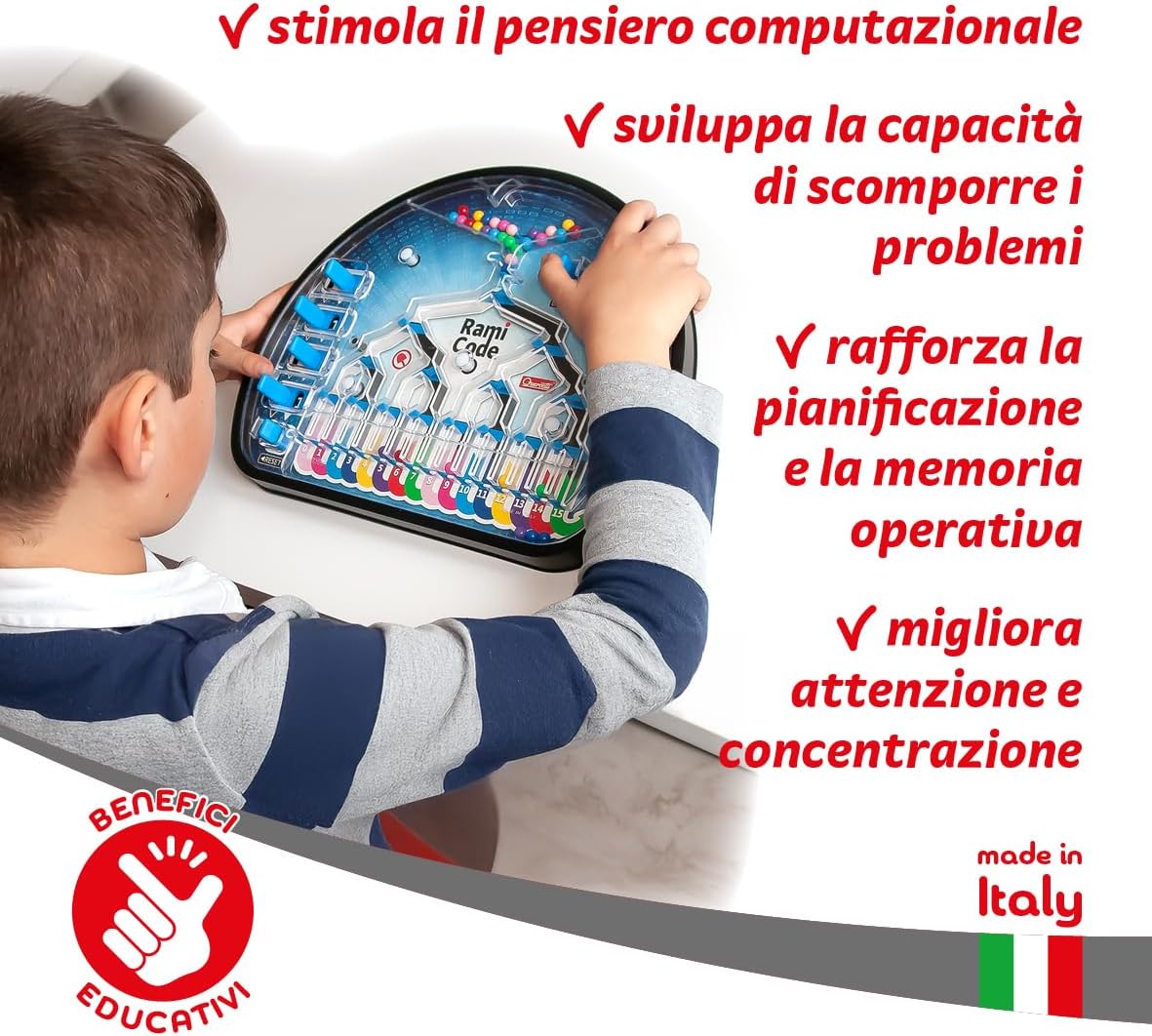 Thumbnail 5 de Quercetti Rami Code: Gioco Educativo per il Pensiero Computazionale dai 5 Anni