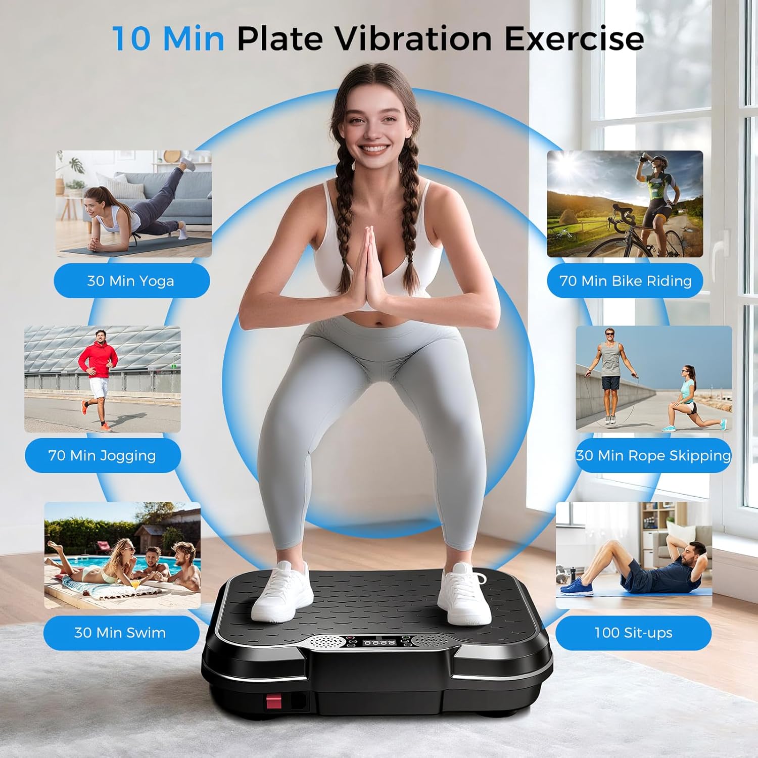 Thumbnail 1 de AoraPulse Vibration Plate 400 lb capacity 🏋