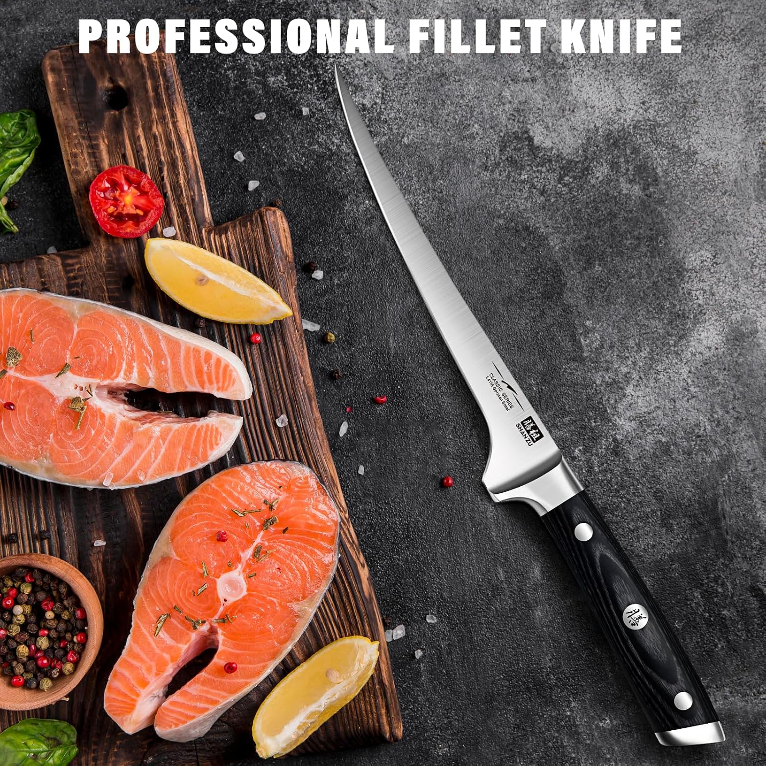 Detalle 2 de SHAN ZU Fillet Knife, 7-inch