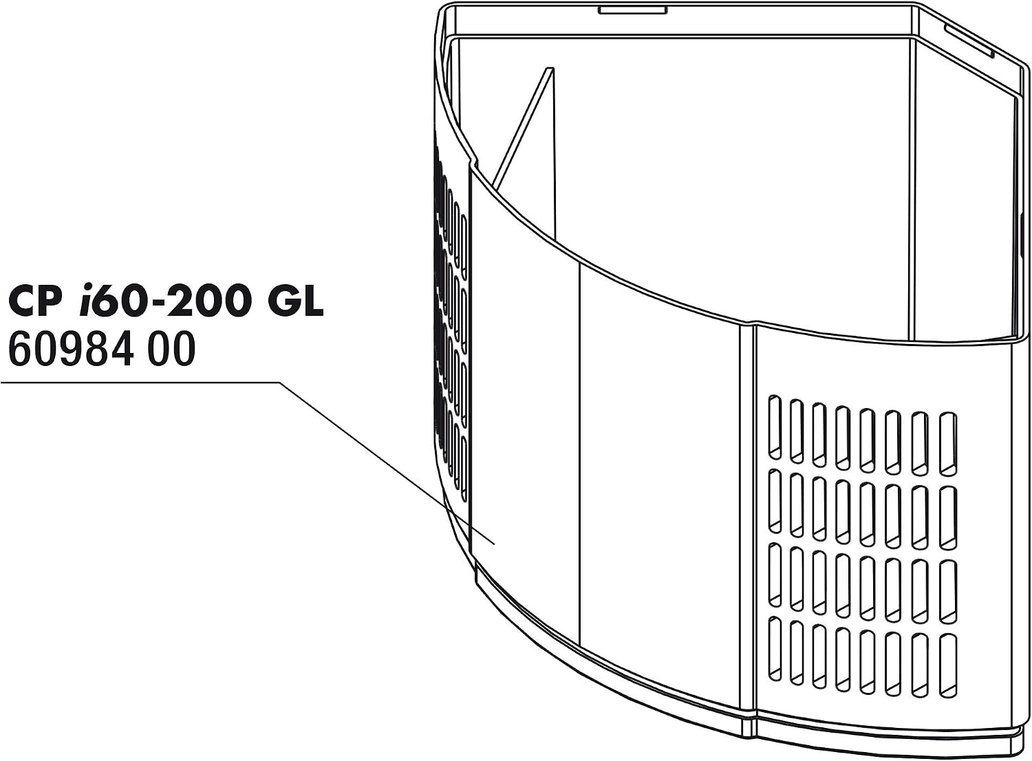 Detalle de JBL CristalProfi i Greenline filtermodule met 25 ppi biofilterschuim