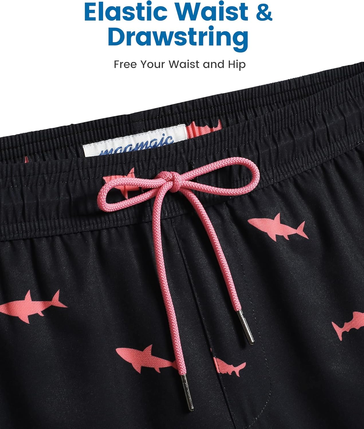 Thumbnail 4 de Maamgic 2-in-1 Men’s Swim Trunks 17.8 cm