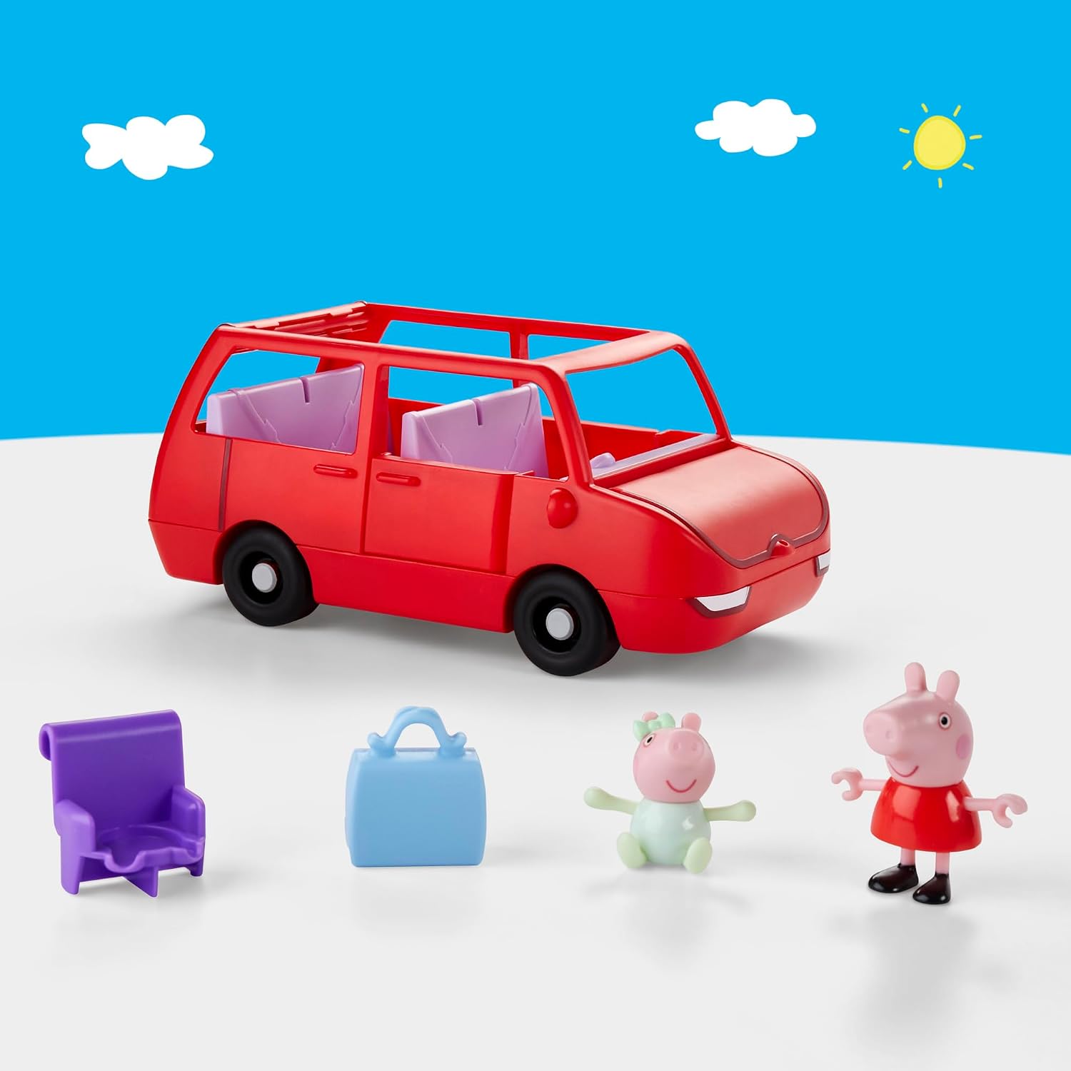 Detalle de Peppa Pig Peppa's Big Family Car Playset