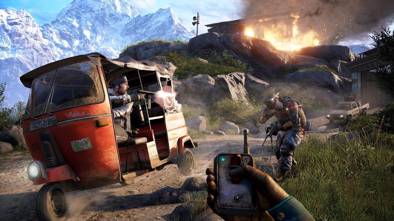 Detalle de Far Cry 4 per PlayStation 4 (PS4) – Disco di gioco