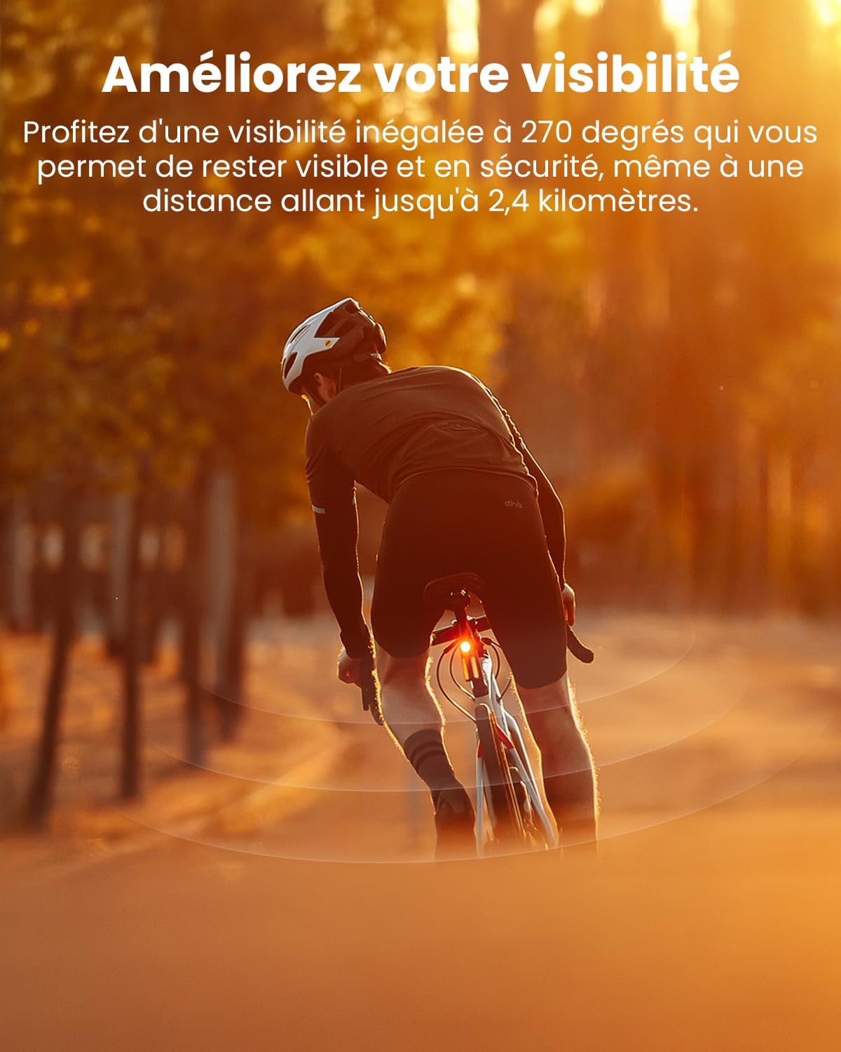 Thumbnail 4 de MagicShine SEEMEE R300 : feu arrière intelligent à LED haute puissance, 270° et IPX6