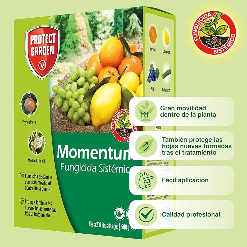 Detalle 2 de Protect Garden Fungicida sistémico WG para cítricos, vid y hortícolas 🌱