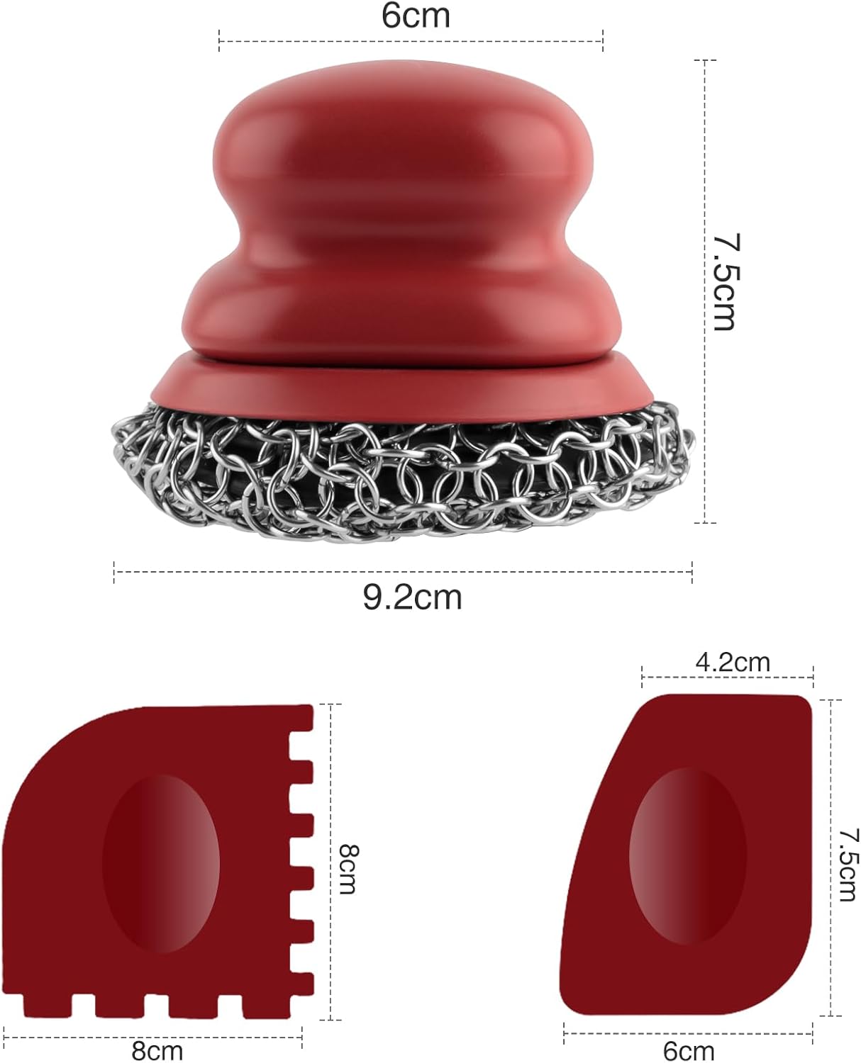 Thumbnail 1 de Beeptrum Cast Iron Pan Scrubber