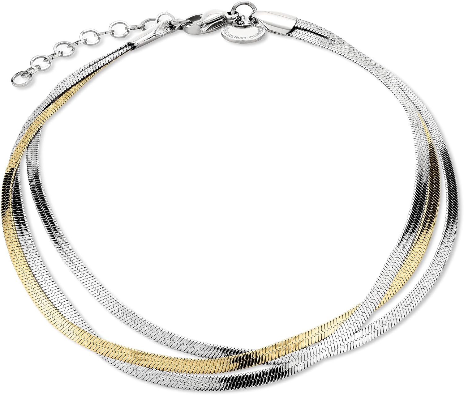Thumbnail 6 de LIEBESKIND BERLIN Sleekchain Damen-Armband aus Edelstahl – größenverstellbar (21,5 cm) mit Karabinerverschluss