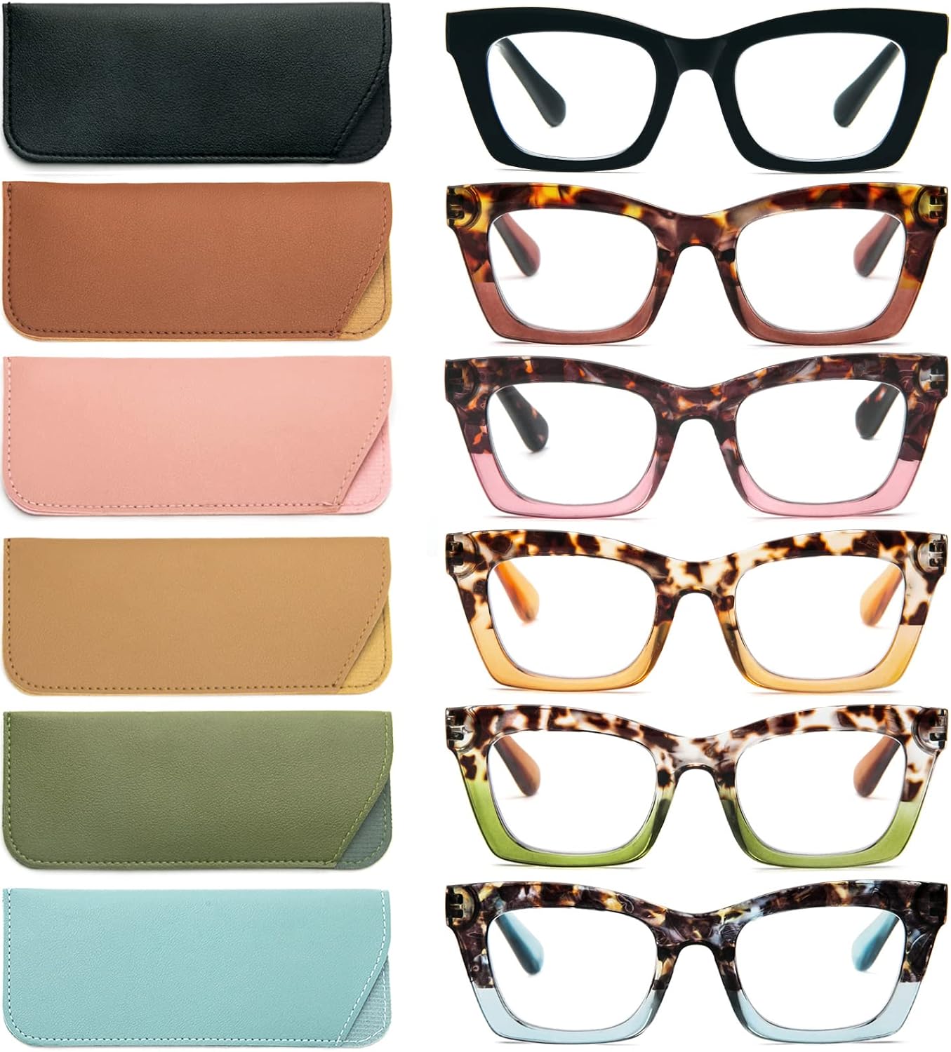Detalle de REAVEE Reading Glasses 6-Pack